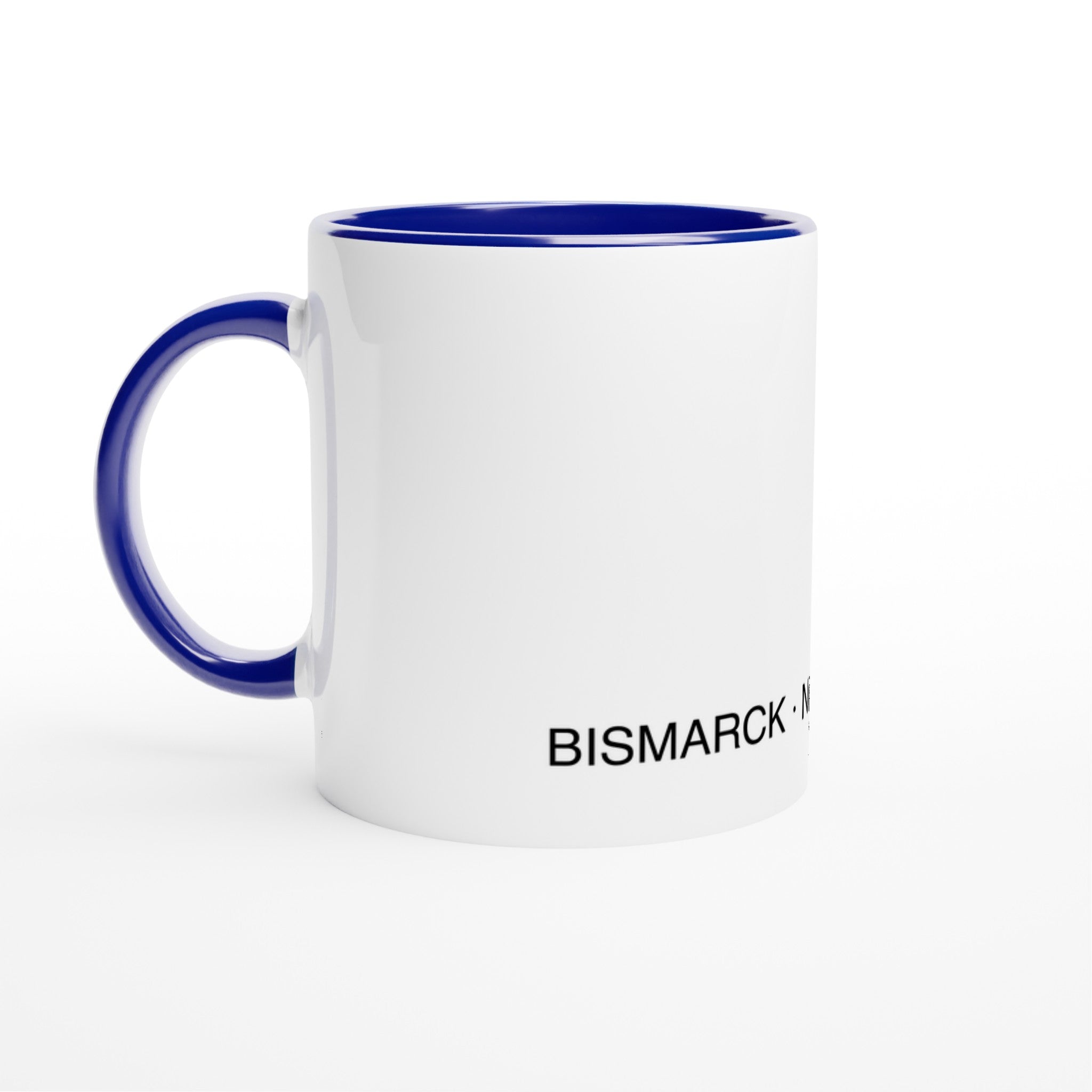 Bismarck Modern City Map Mug (11oz) - Ink And Atlas