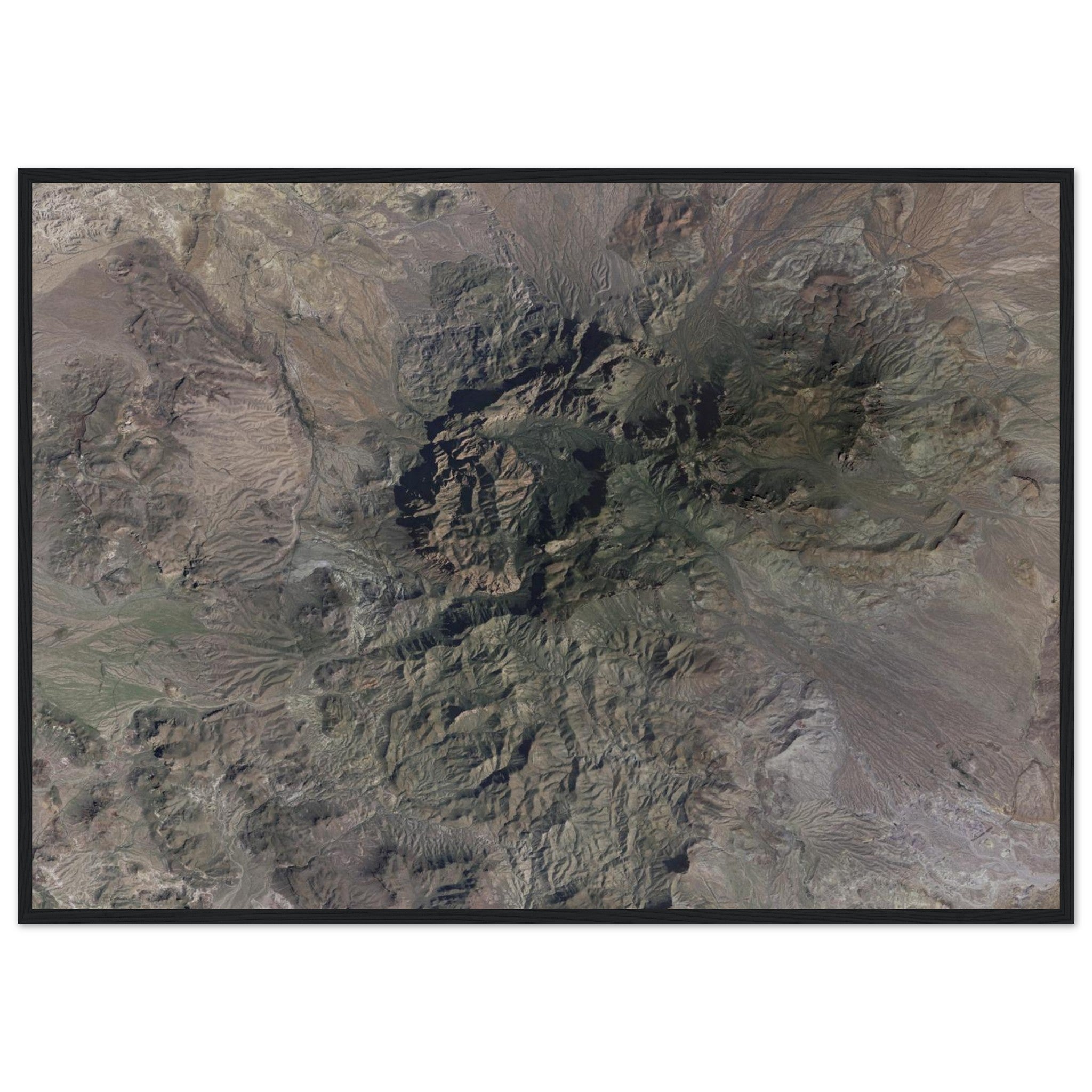 Big Bend National Park Natural Earth Print - Ink And Atlas