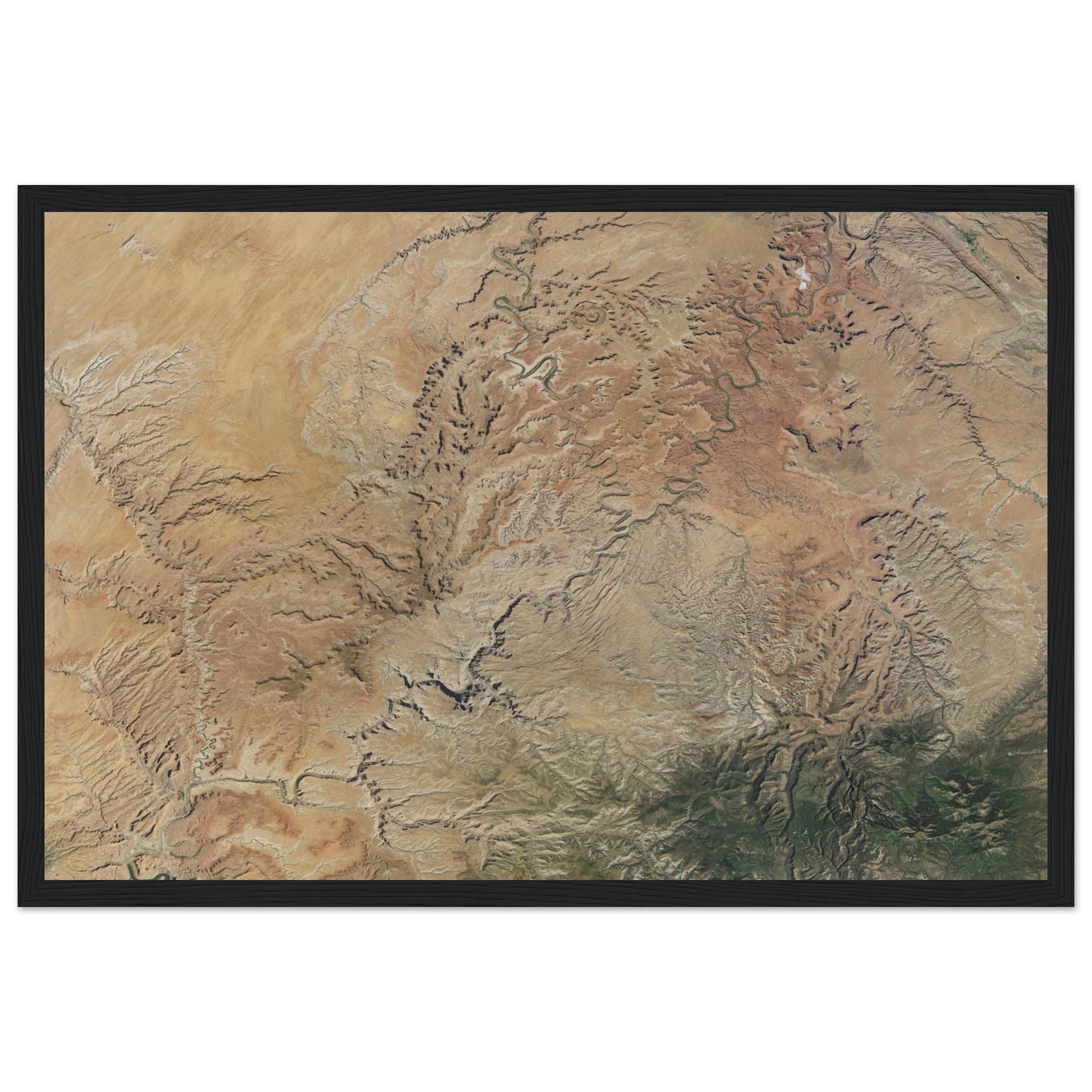 Canyonlands National Park Natural Earth Print - Ink And Atlas