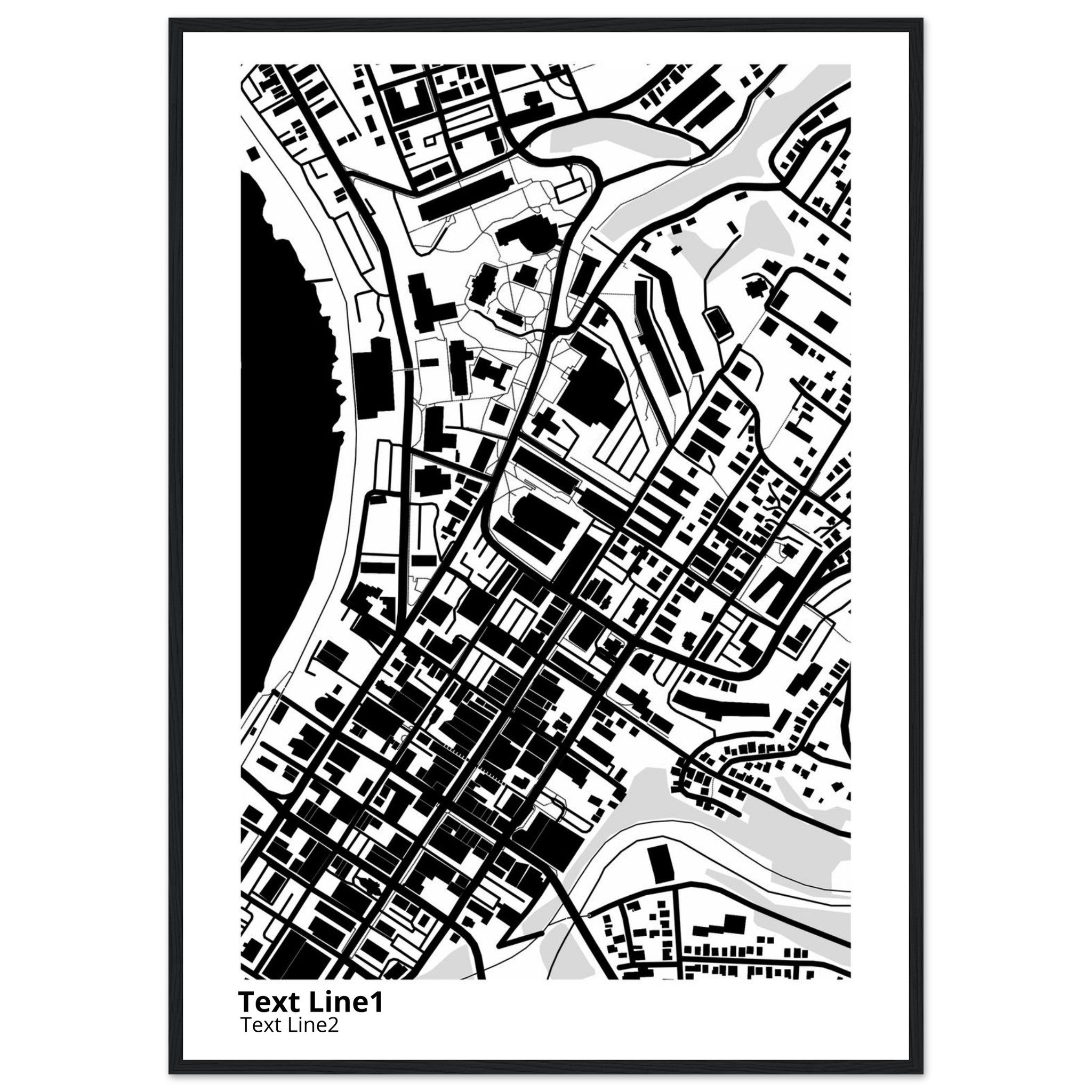 West Virginia University Campus Map Poster | Graduation Gift - Ink And Atlas