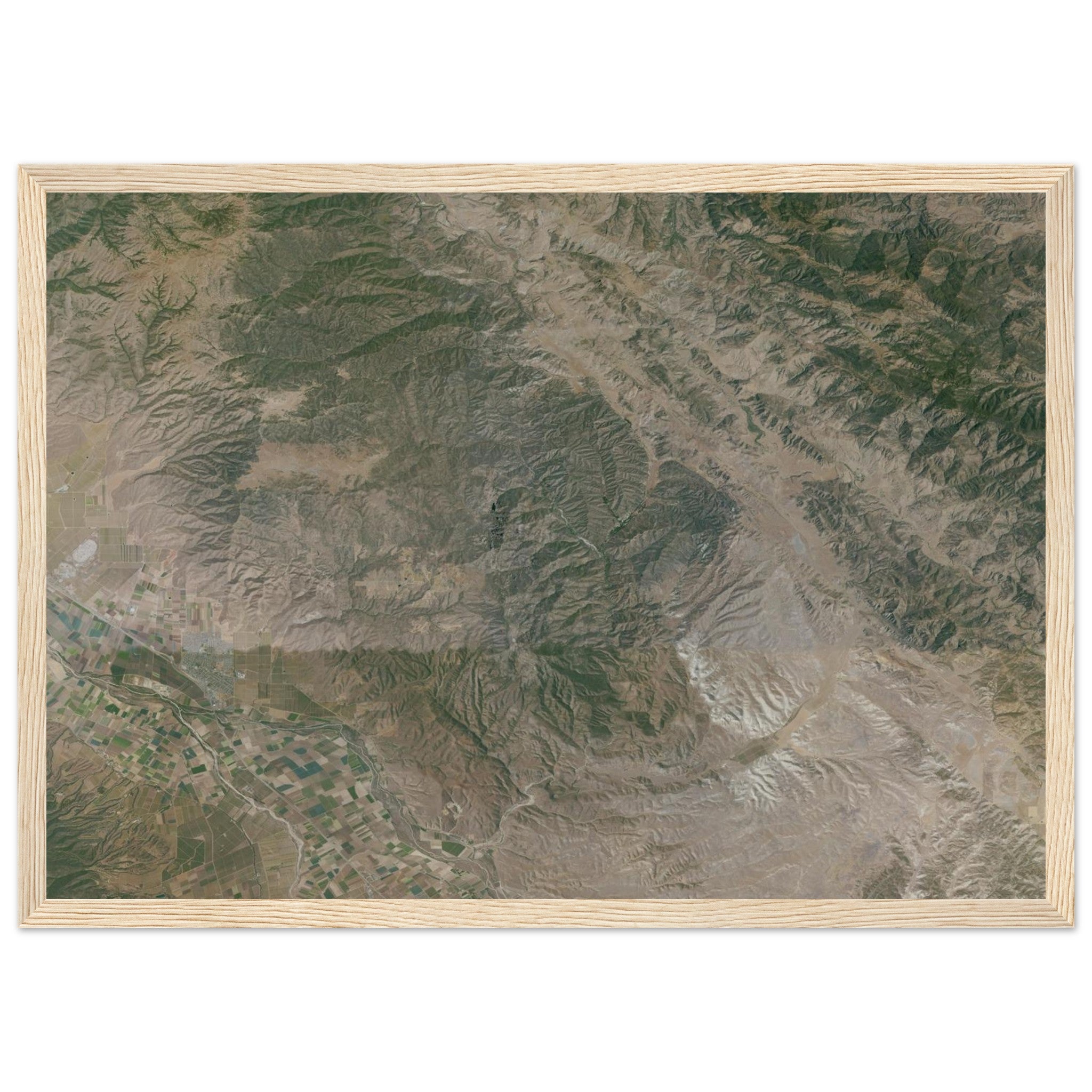 Pinnacles National Park Natural Earth Print - Ink And Atlas