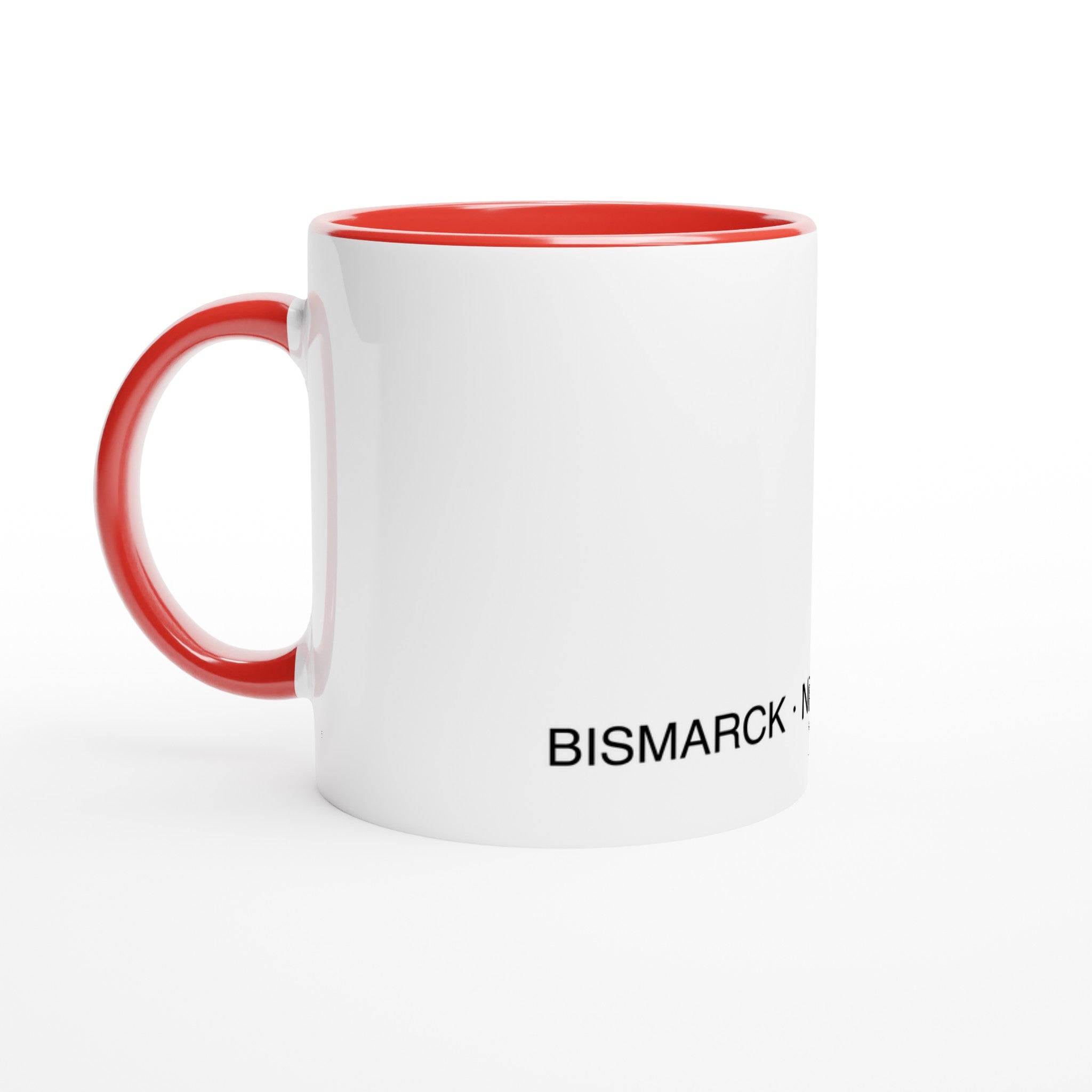 Bismarck Modern City Map Mug (11oz) - Ink And Atlas