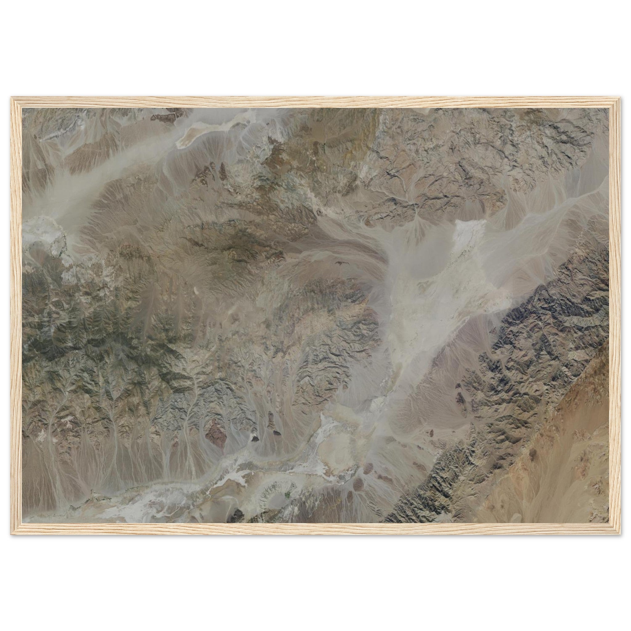Death Valley National Park Natural Earth Print - Ink And Atlas
