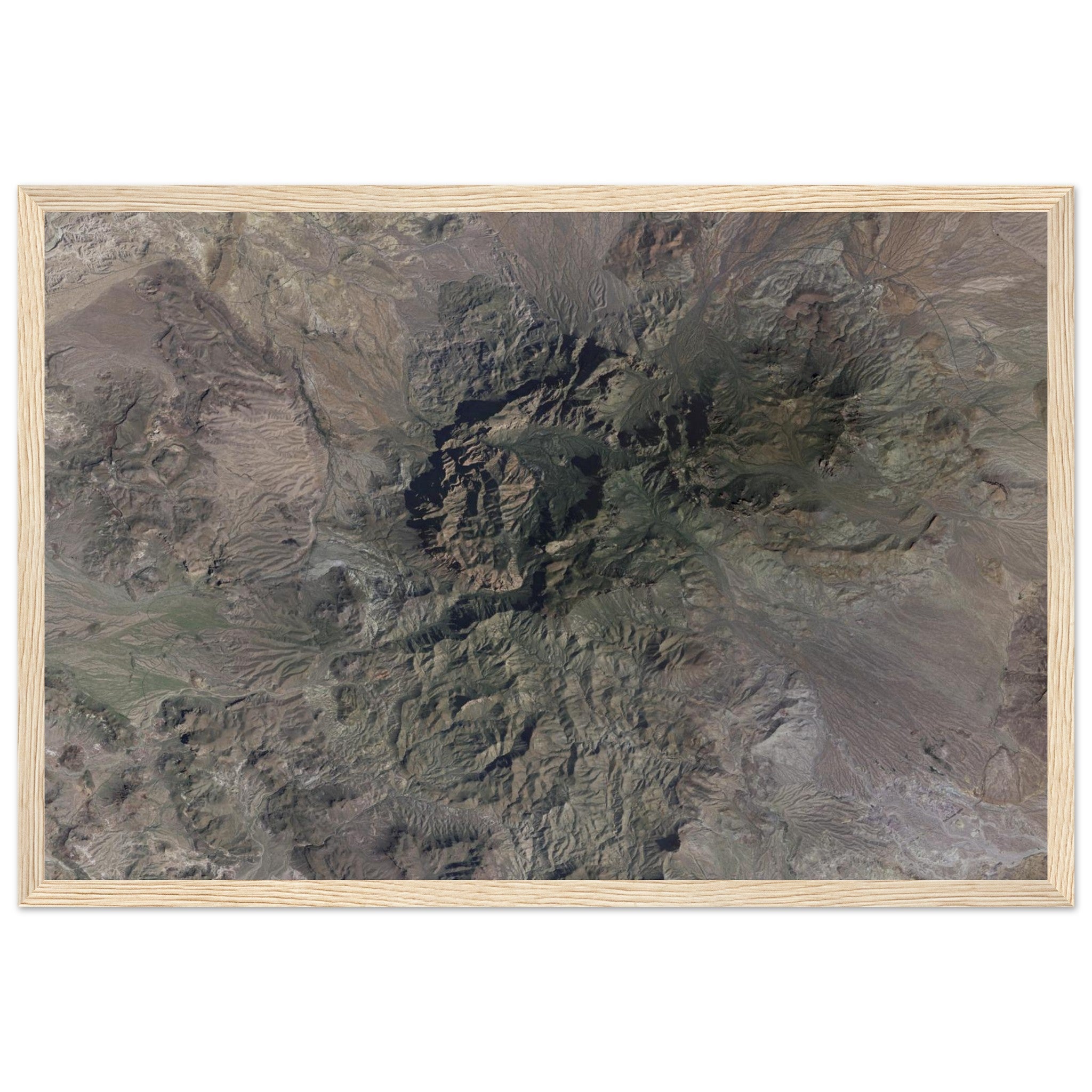 Big Bend National Park Natural Earth Print - Ink And Atlas