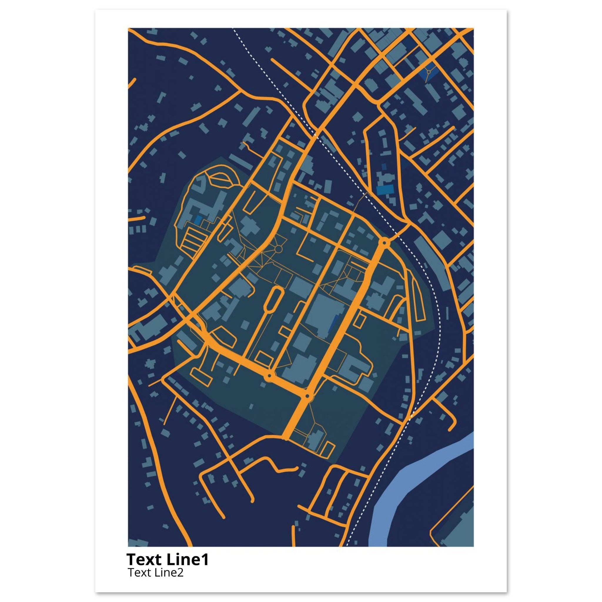 university of the cumberlands campus map poster