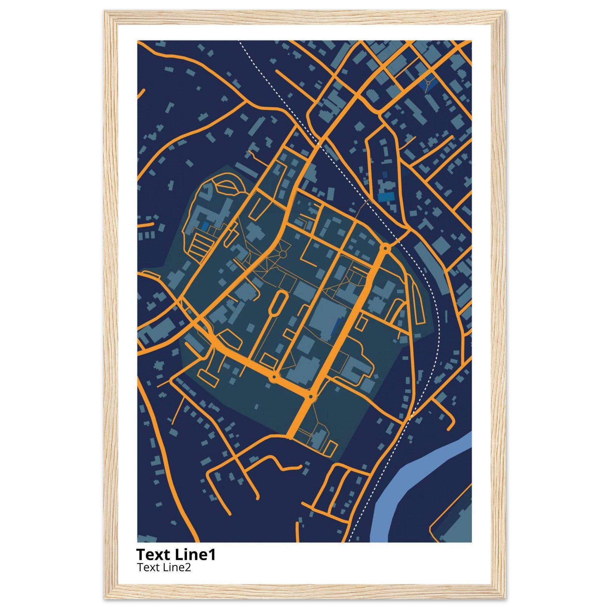 university of the cumberlands campus map poster