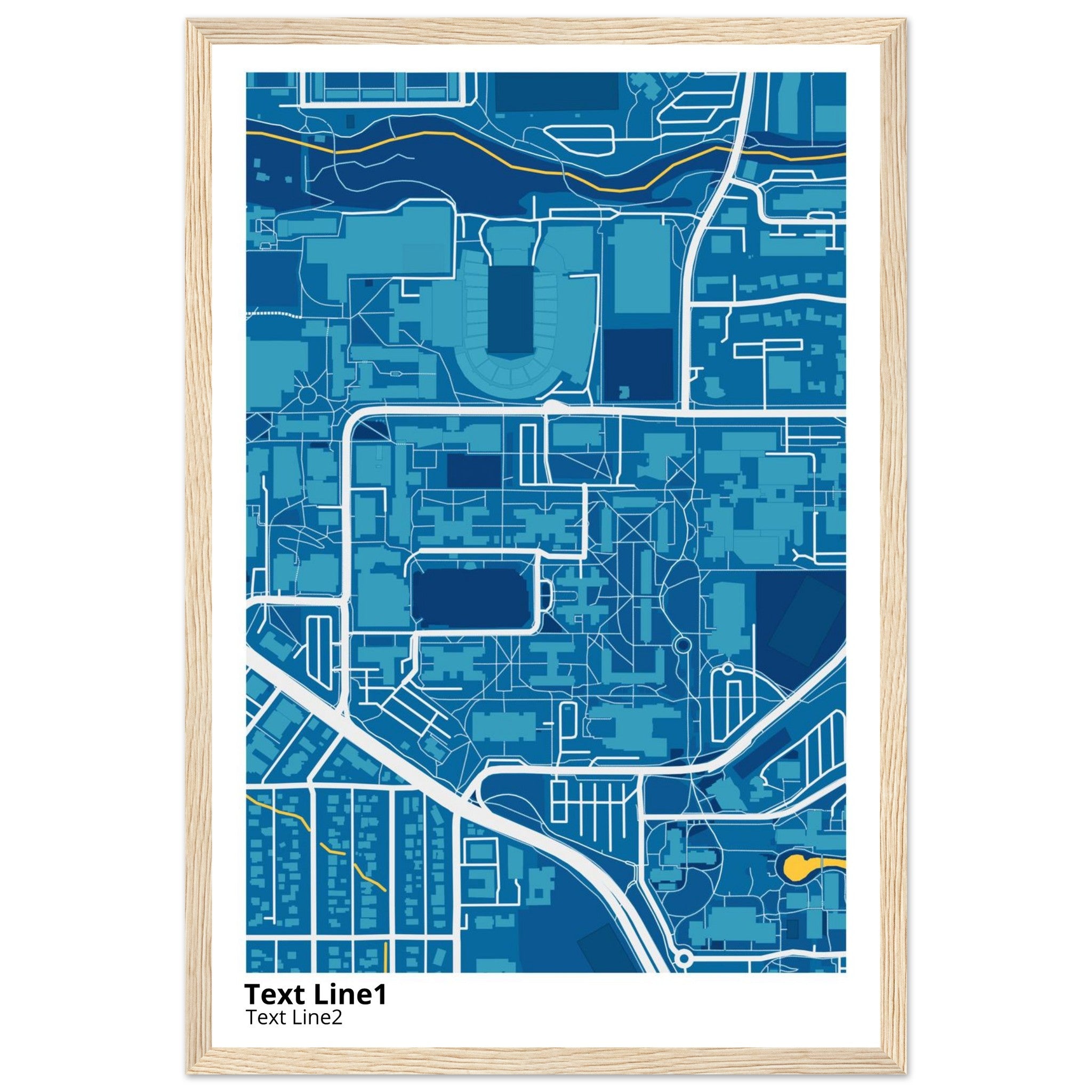 university of colorado boulder campus map poster