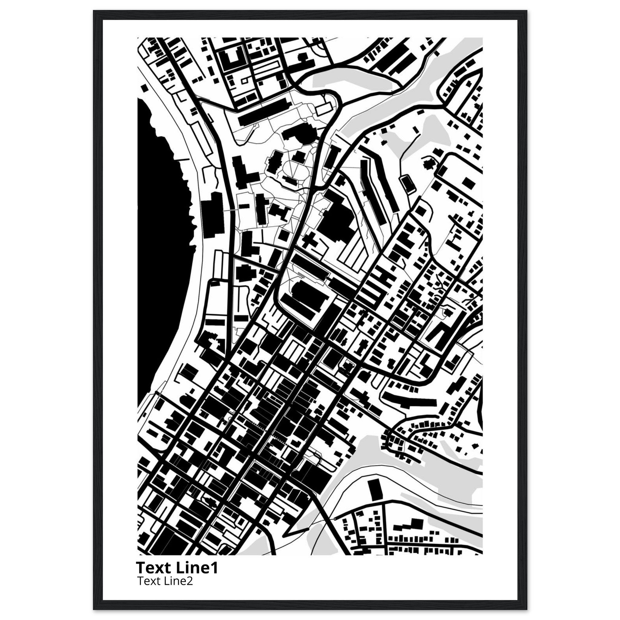 West Virginia University Campus Map Poster | Graduation Gift - Ink And Atlas