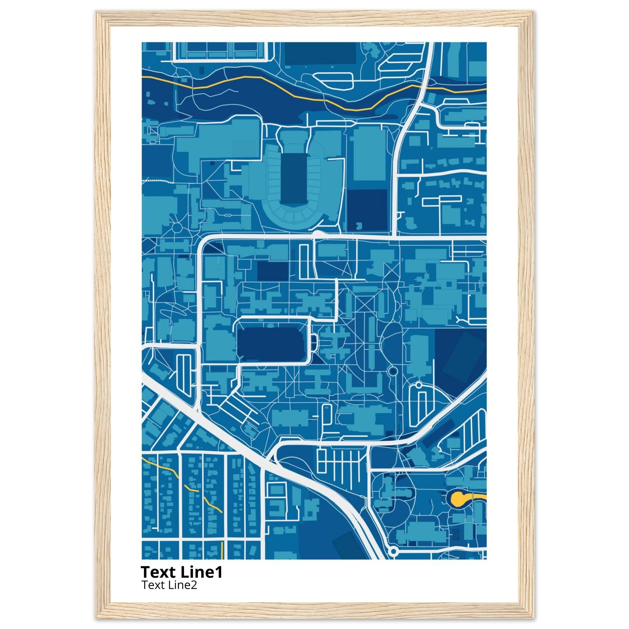 university of colorado boulder campus map poster
