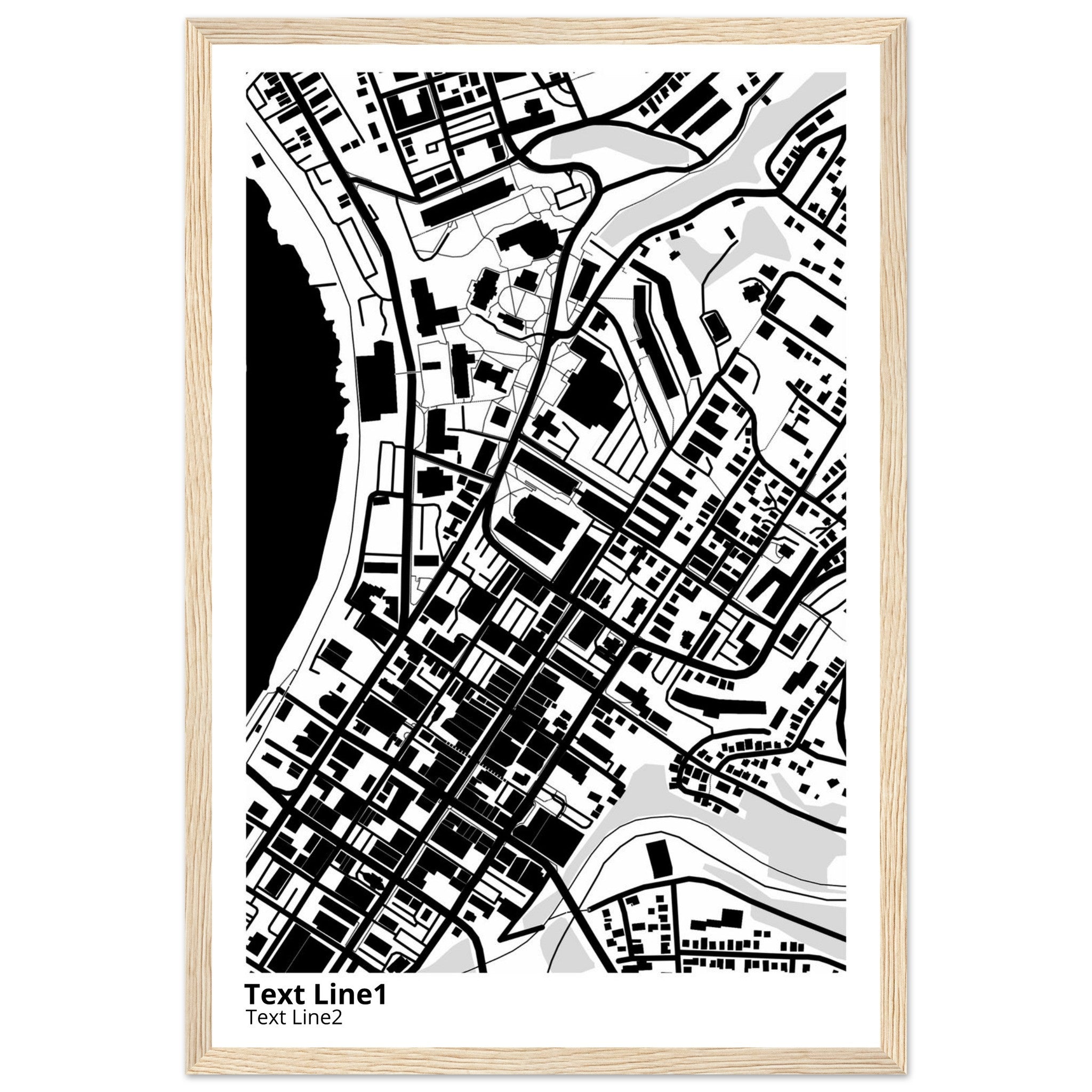 West Virginia University Campus Map Poster | Graduation Gift - Ink And Atlas