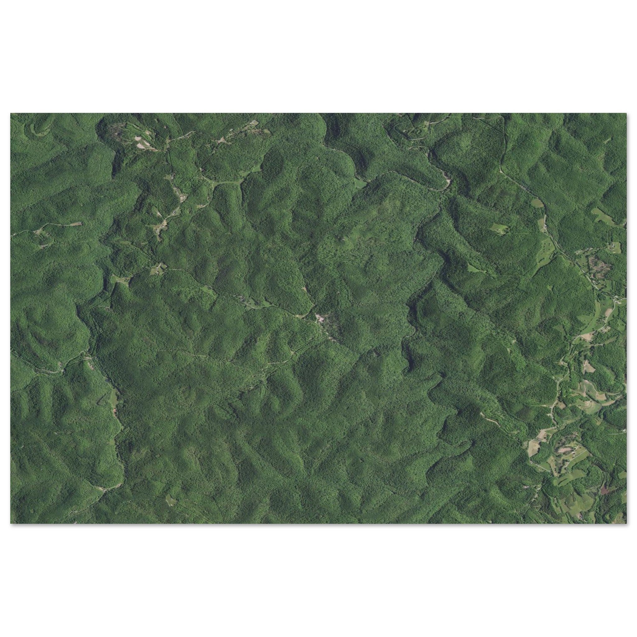 Wind Cave National Park Natural Earth Print - Ink And Atlas