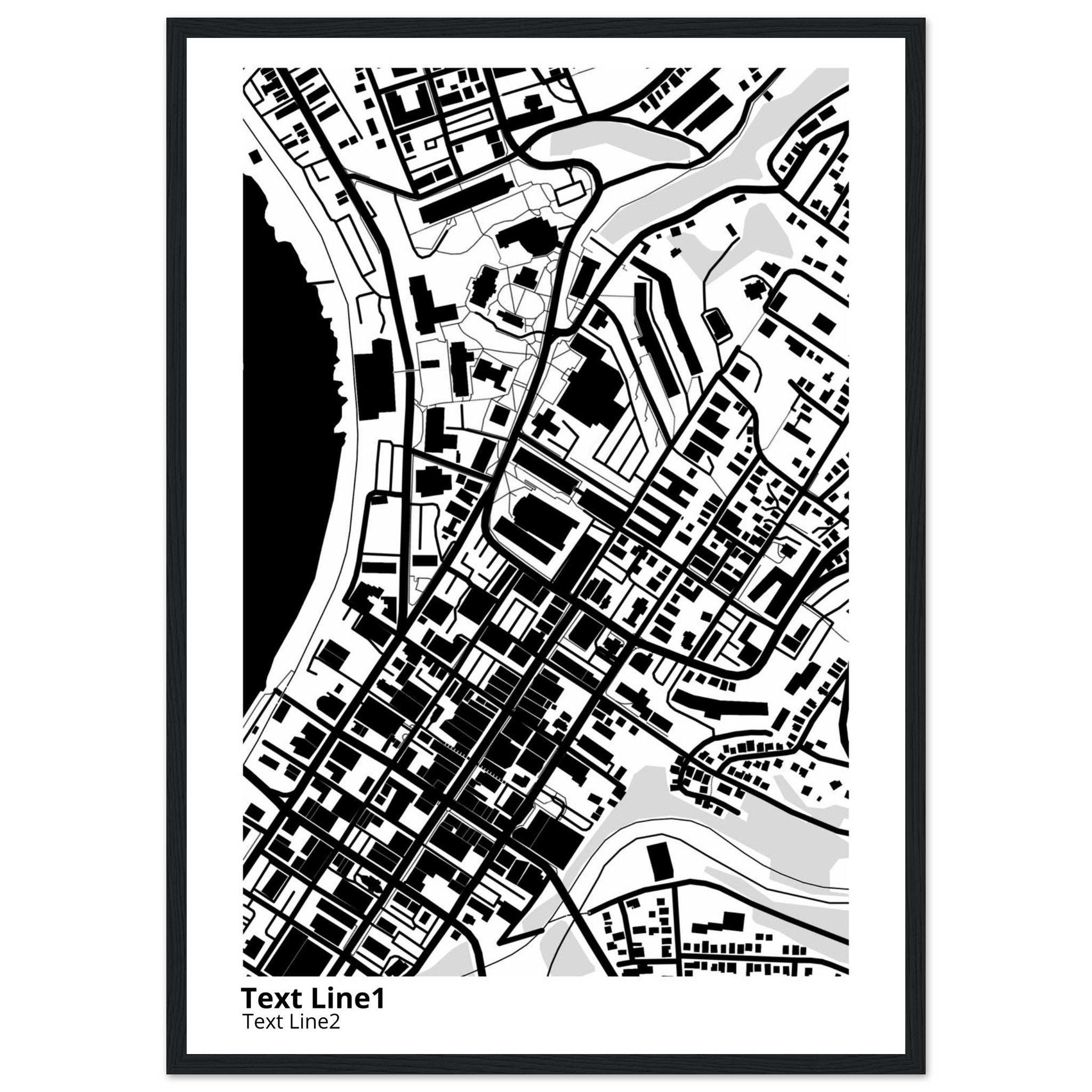 West Virginia University Campus Map Poster | Graduation Gift - Ink And Atlas