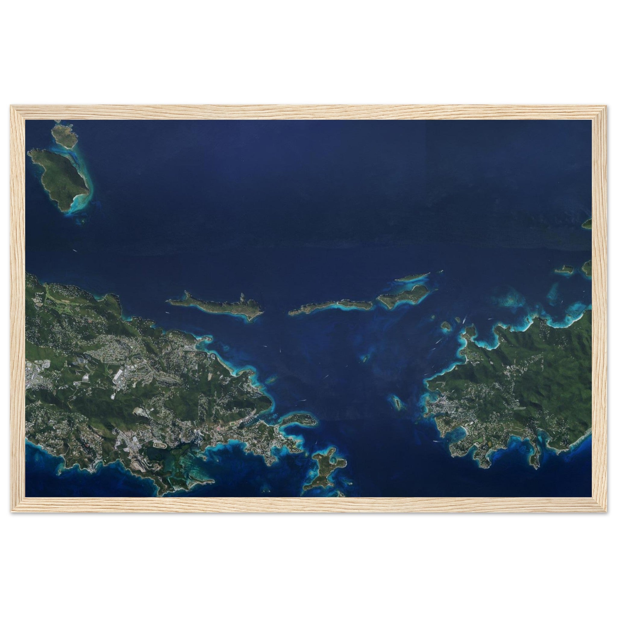 Virgin Islands National Park Natural Earth Print - Ink And Atlas