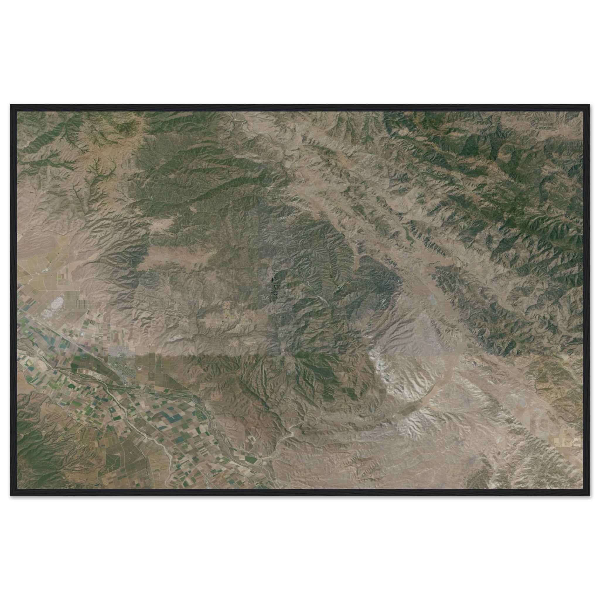 Pinnacles National Park Natural Earth Print - Ink And Atlas