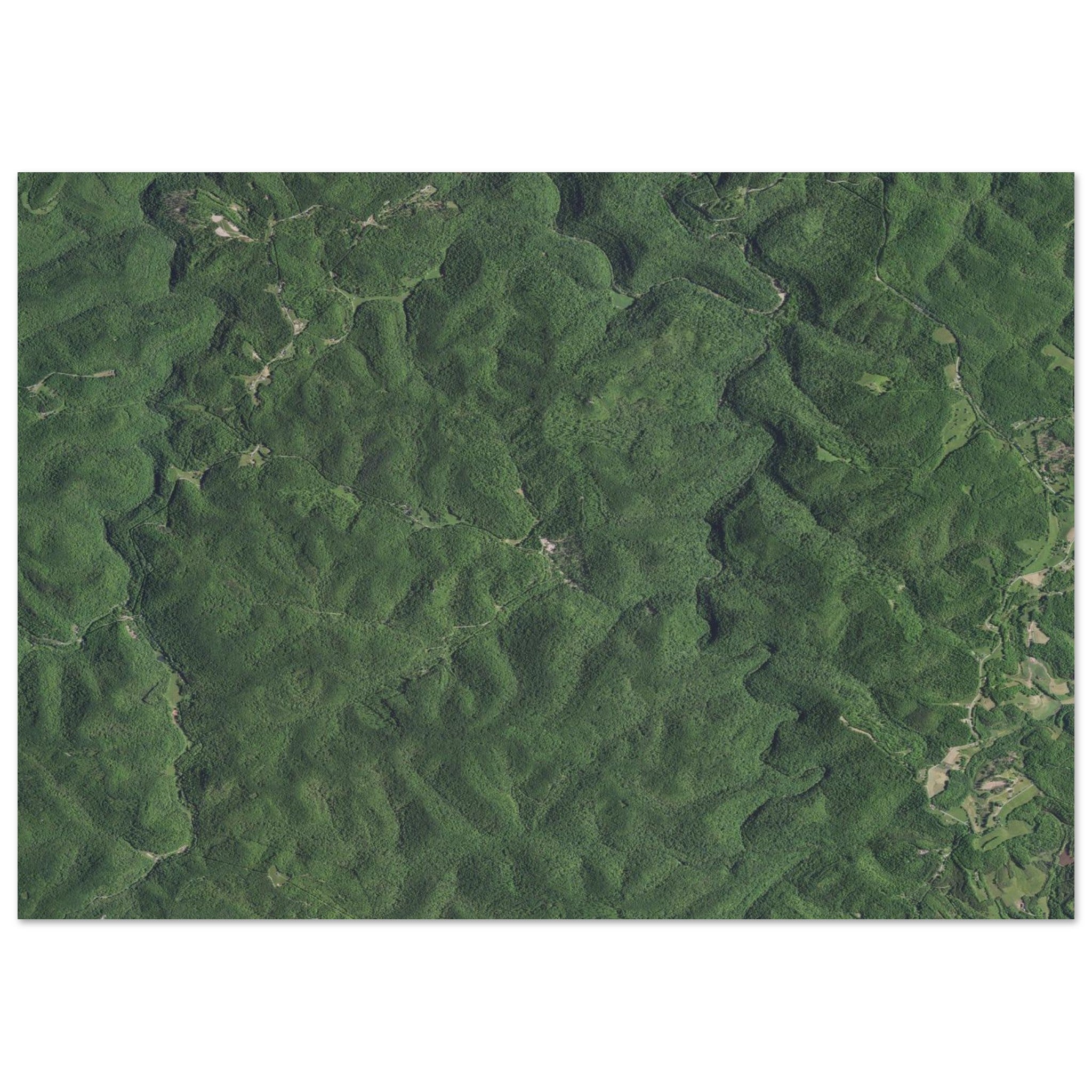 Wind Cave National Park Natural Earth Print - Ink And Atlas