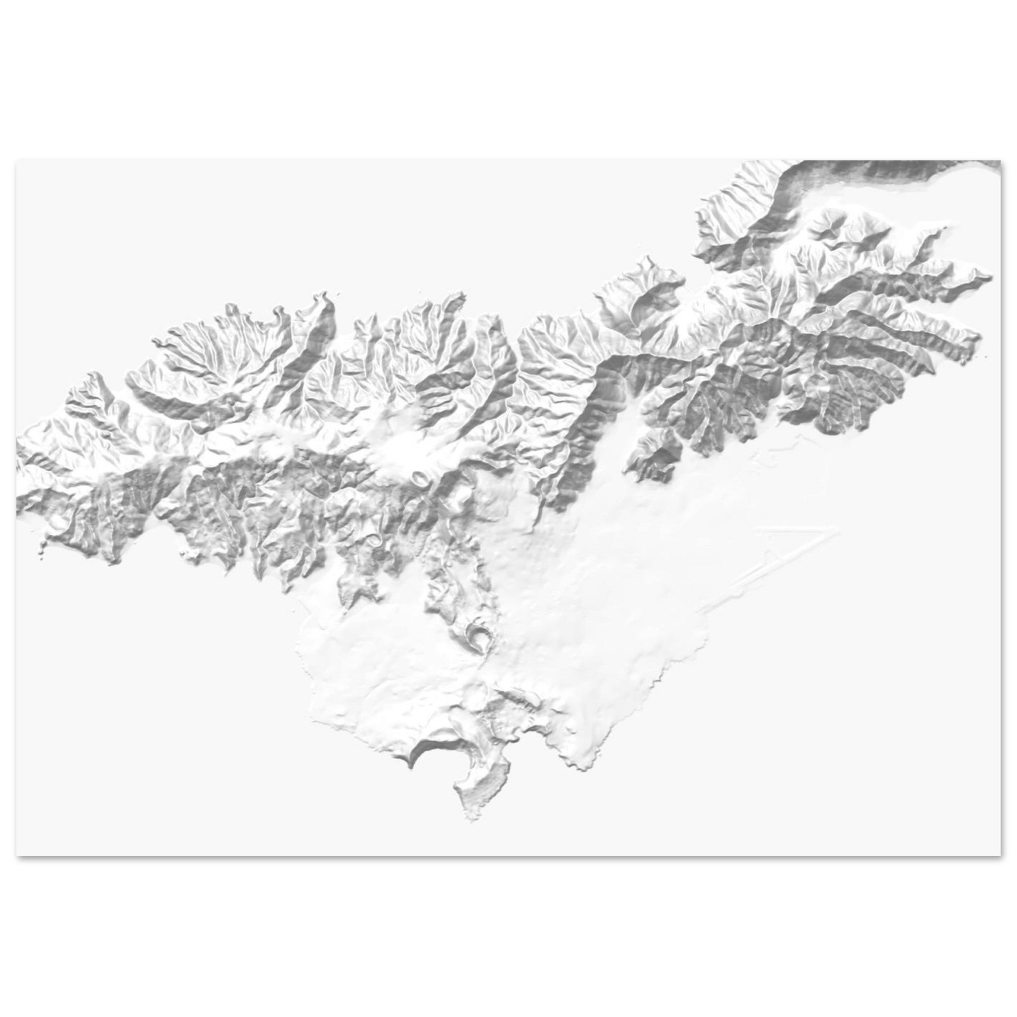 American Samoa National Park Natural Earth Print - Ink And Atlas