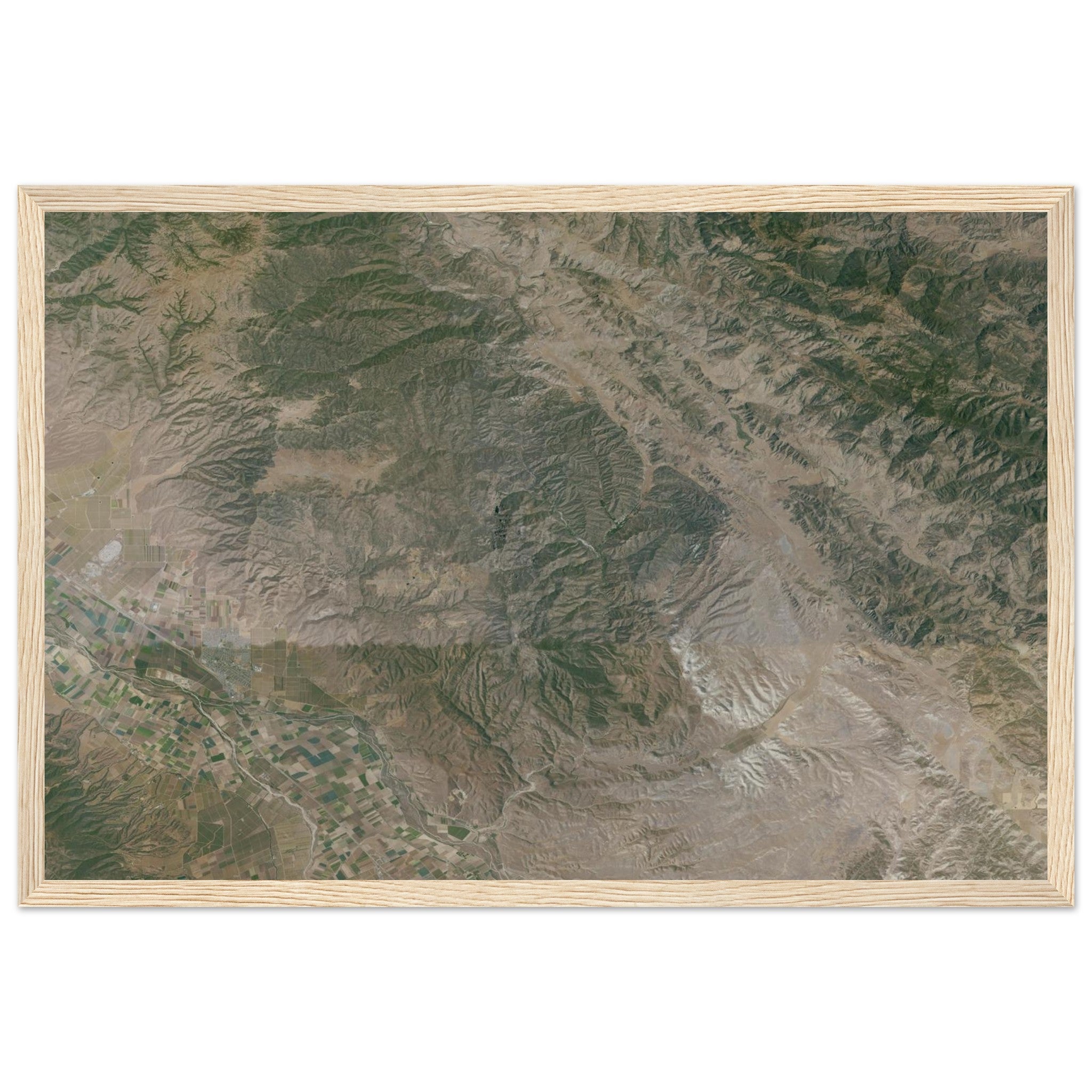 Pinnacles National Park Natural Earth Print - Ink And Atlas