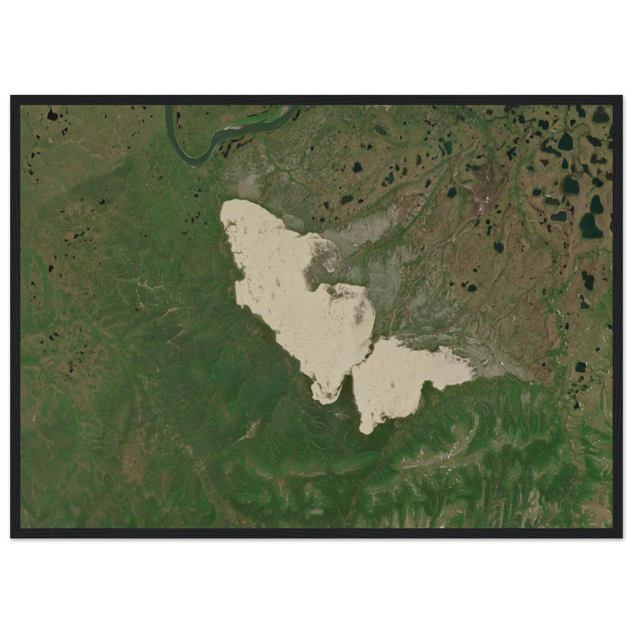 Kobuk Valley National Park Natural Earth Print - Ink And Atlas