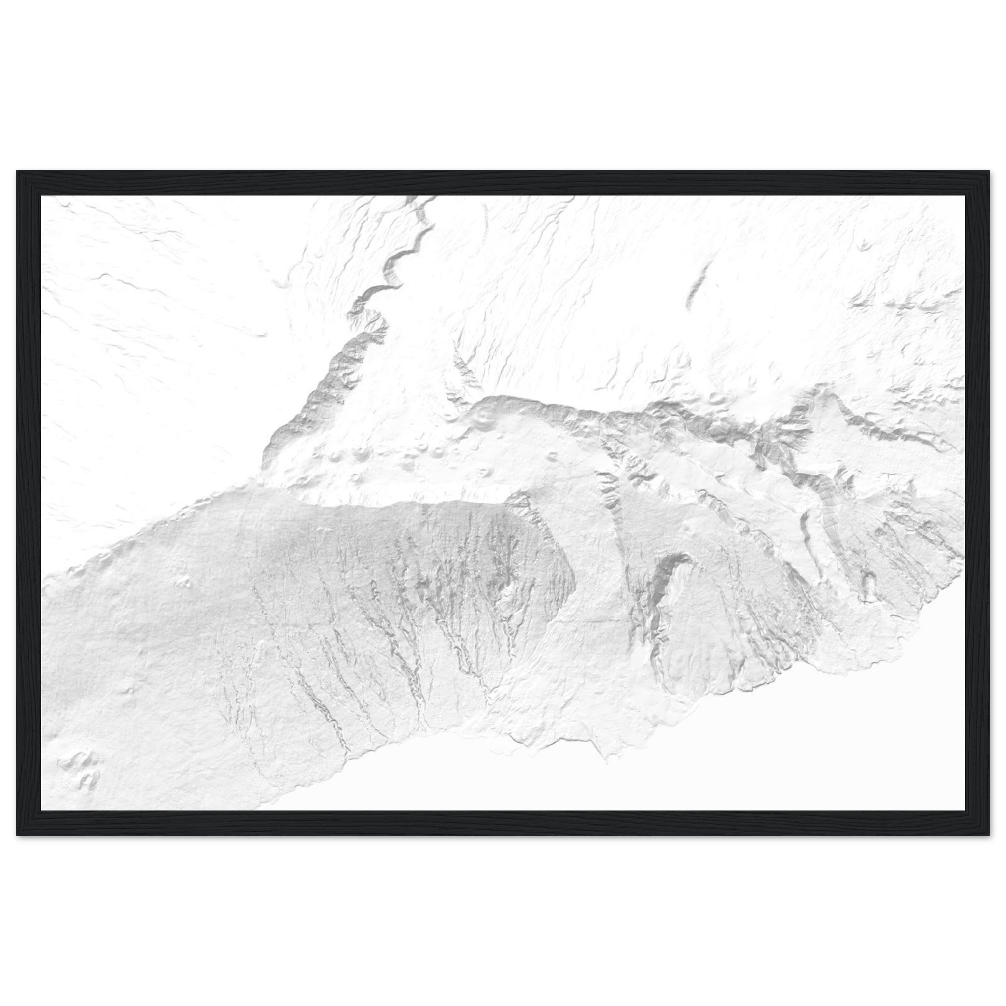 Haleakalā National Park Natural Earth Print - Ink And Atlas