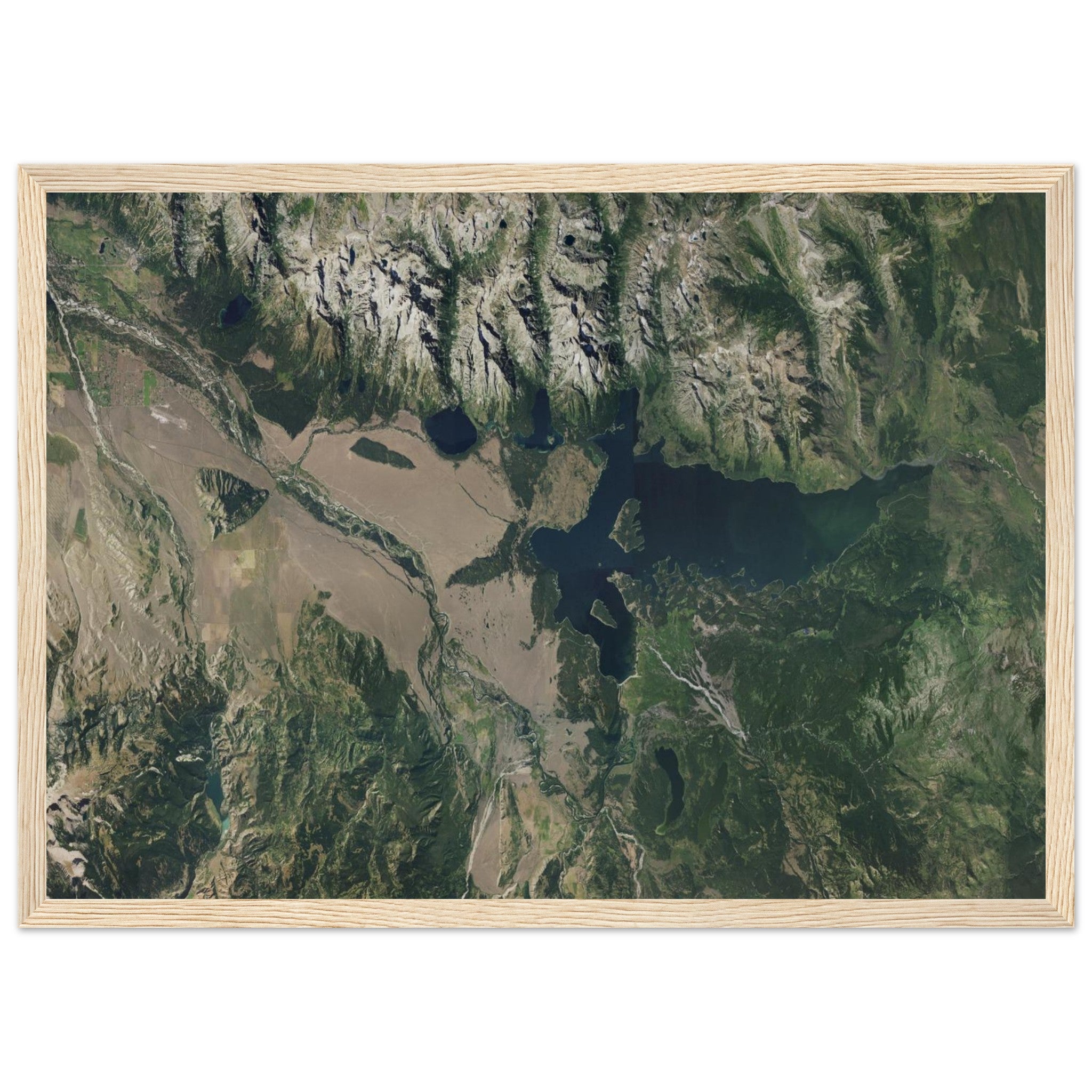 Grand Teton National Park Natural Earth Print - Ink And Atlas