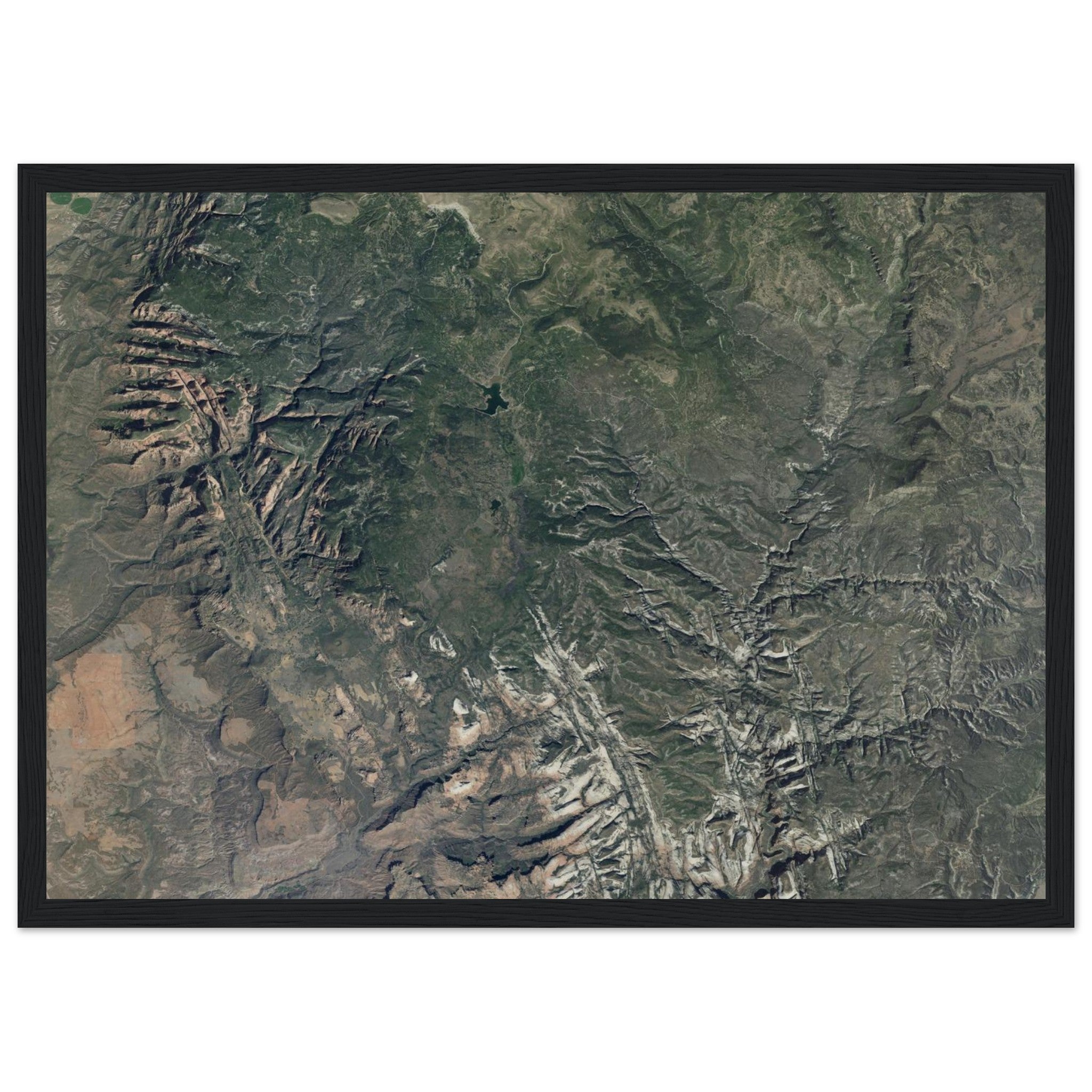 Zion National Park Natural Earth Print - Ink And Atlas
