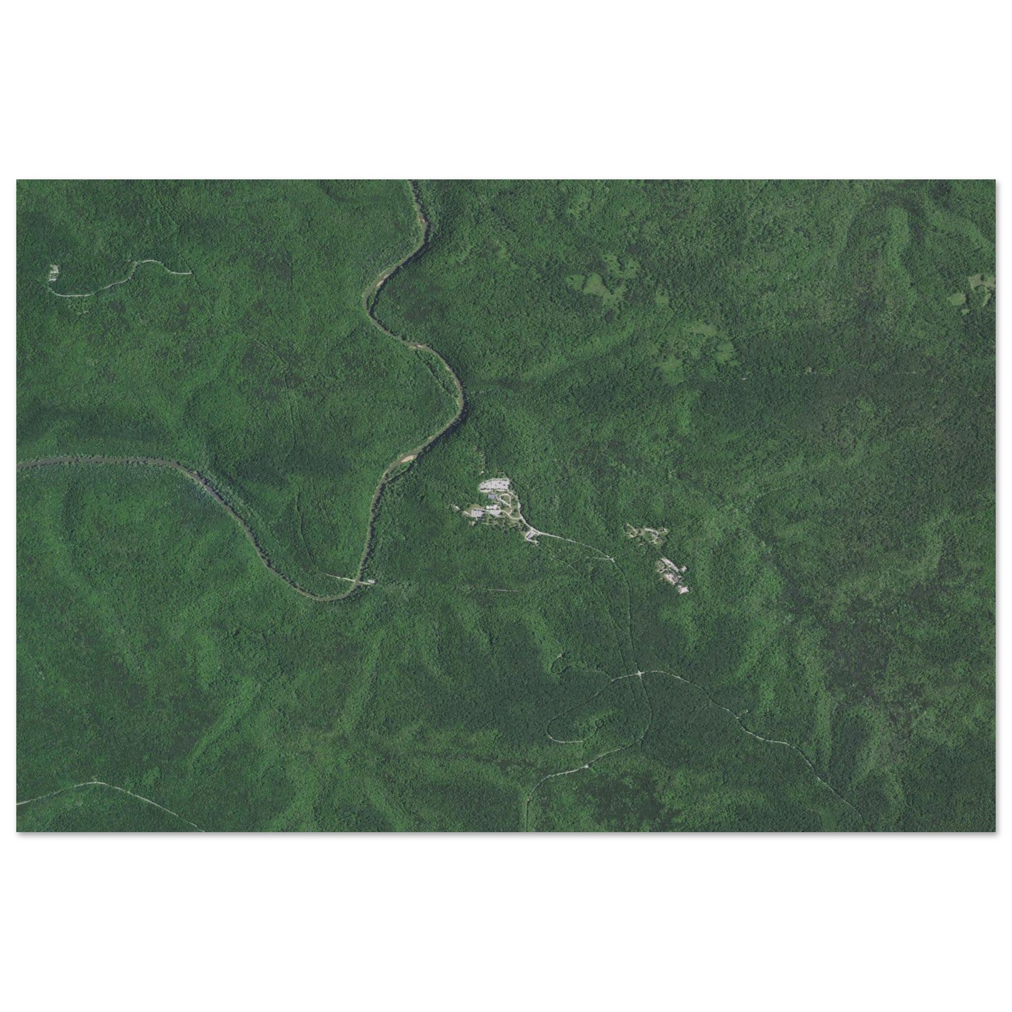 Mammoth Cave National Park Natural Earth Print - Ink And Atlas