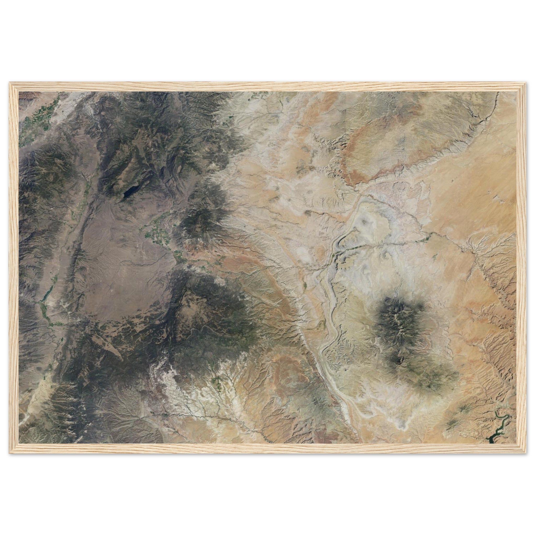 Capitol Reef Natoinal Park Natural Earth Print - Ink And Atlas
