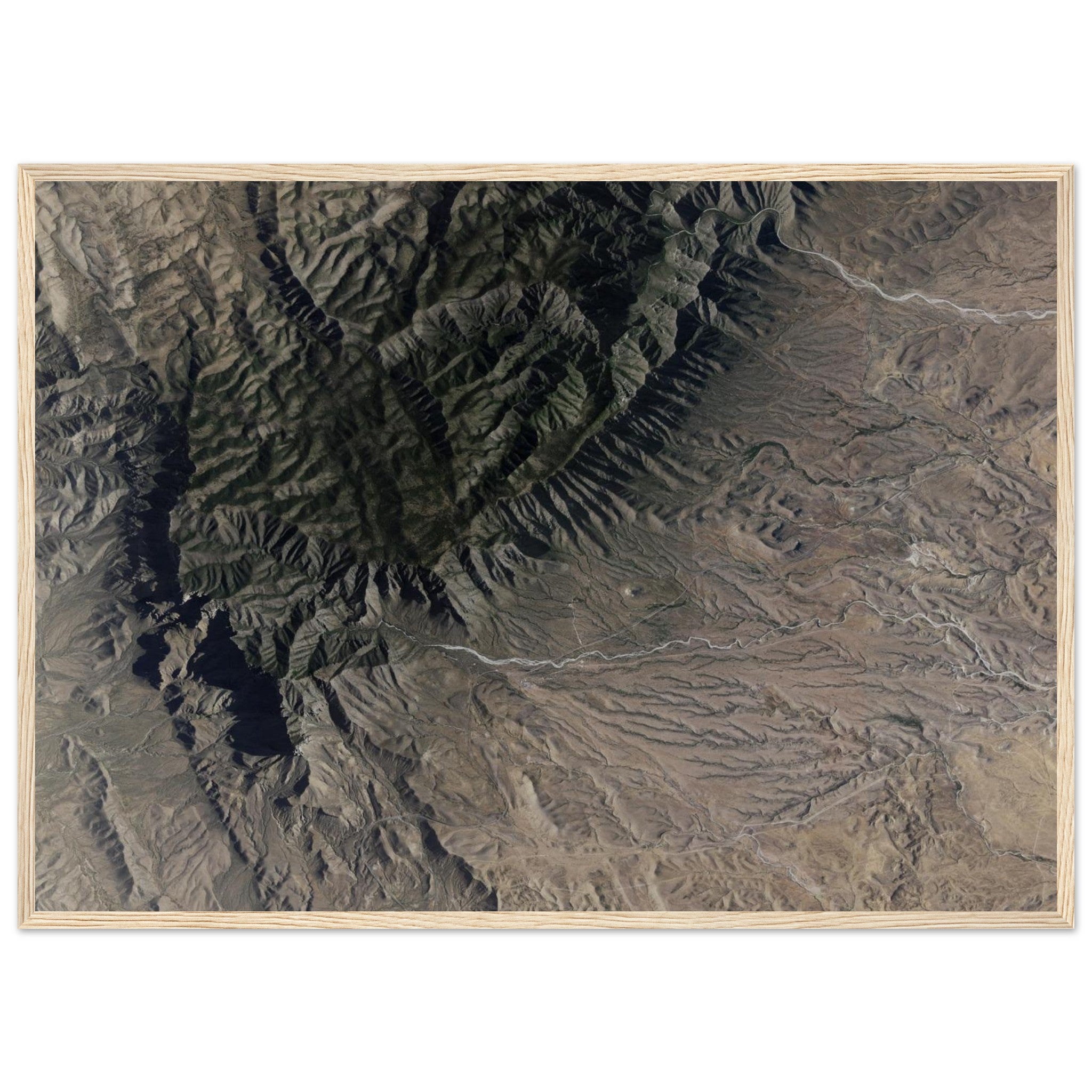 Guadalupe Mountains National Park Natural Earth Print - Ink And Atlas