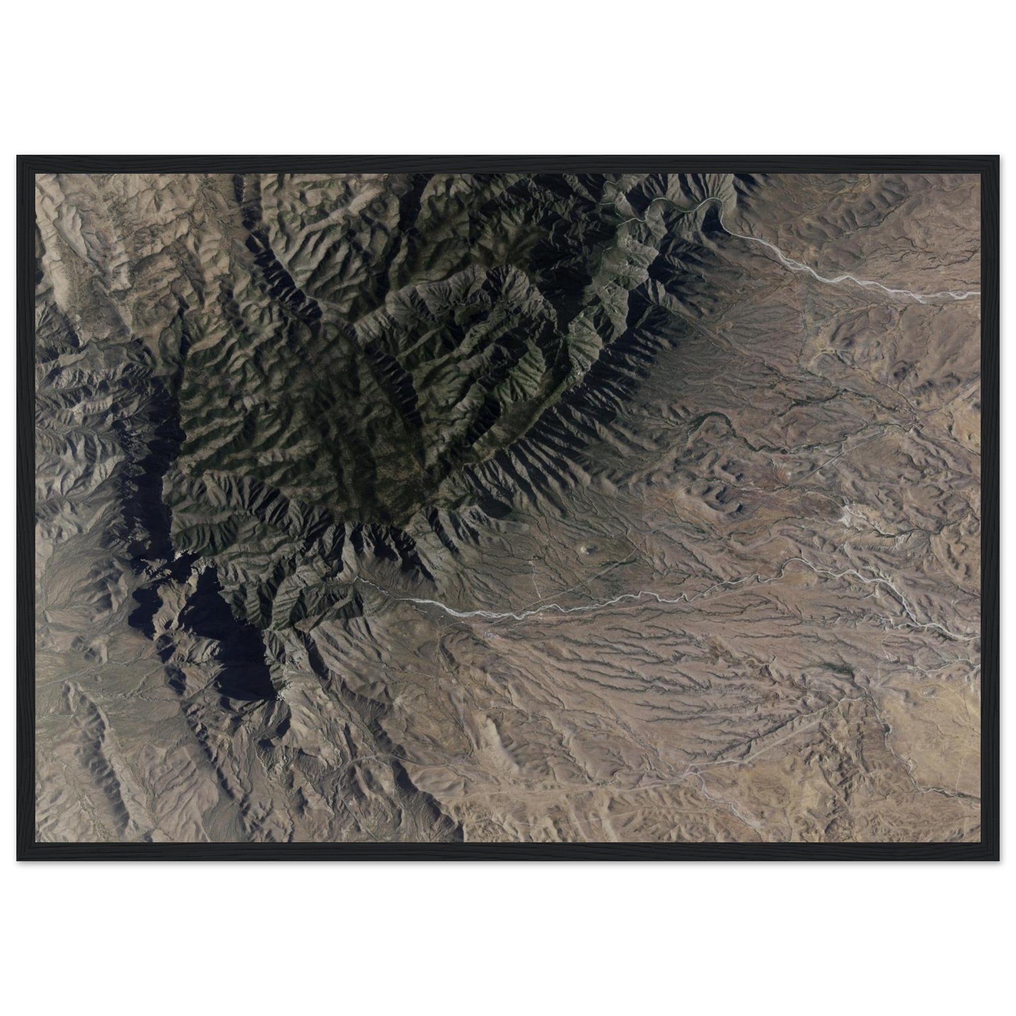 Guadalupe Mountains National Park Natural Earth Print - Ink And Atlas