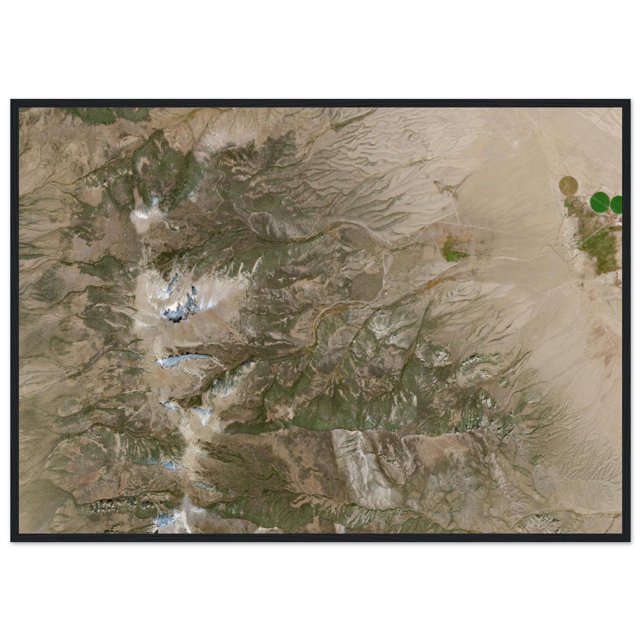 Great Basin National Park Natural Earth Print - Ink And Atlas