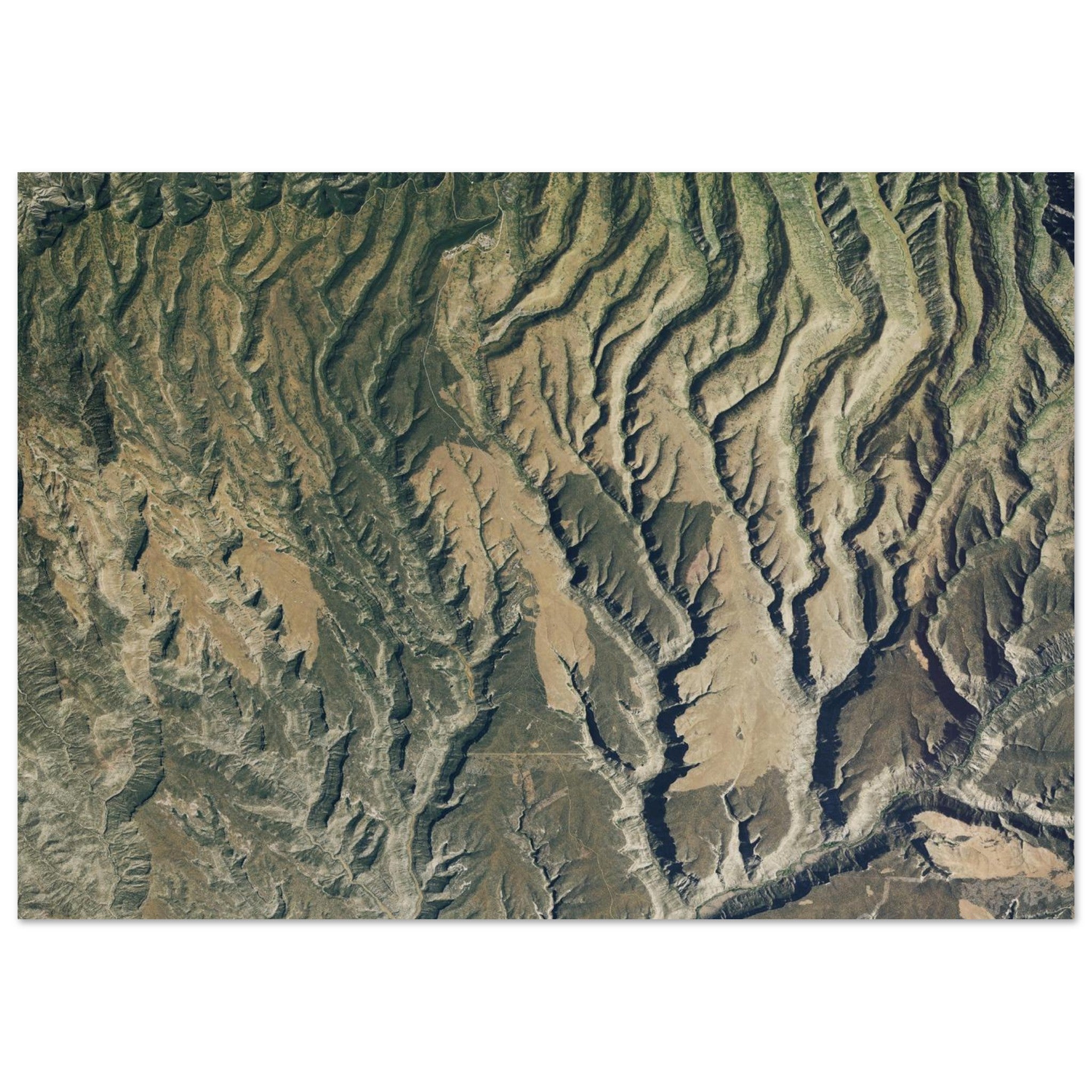 Mesa Verde National Park Natural Earth Print - Ink And Atlas