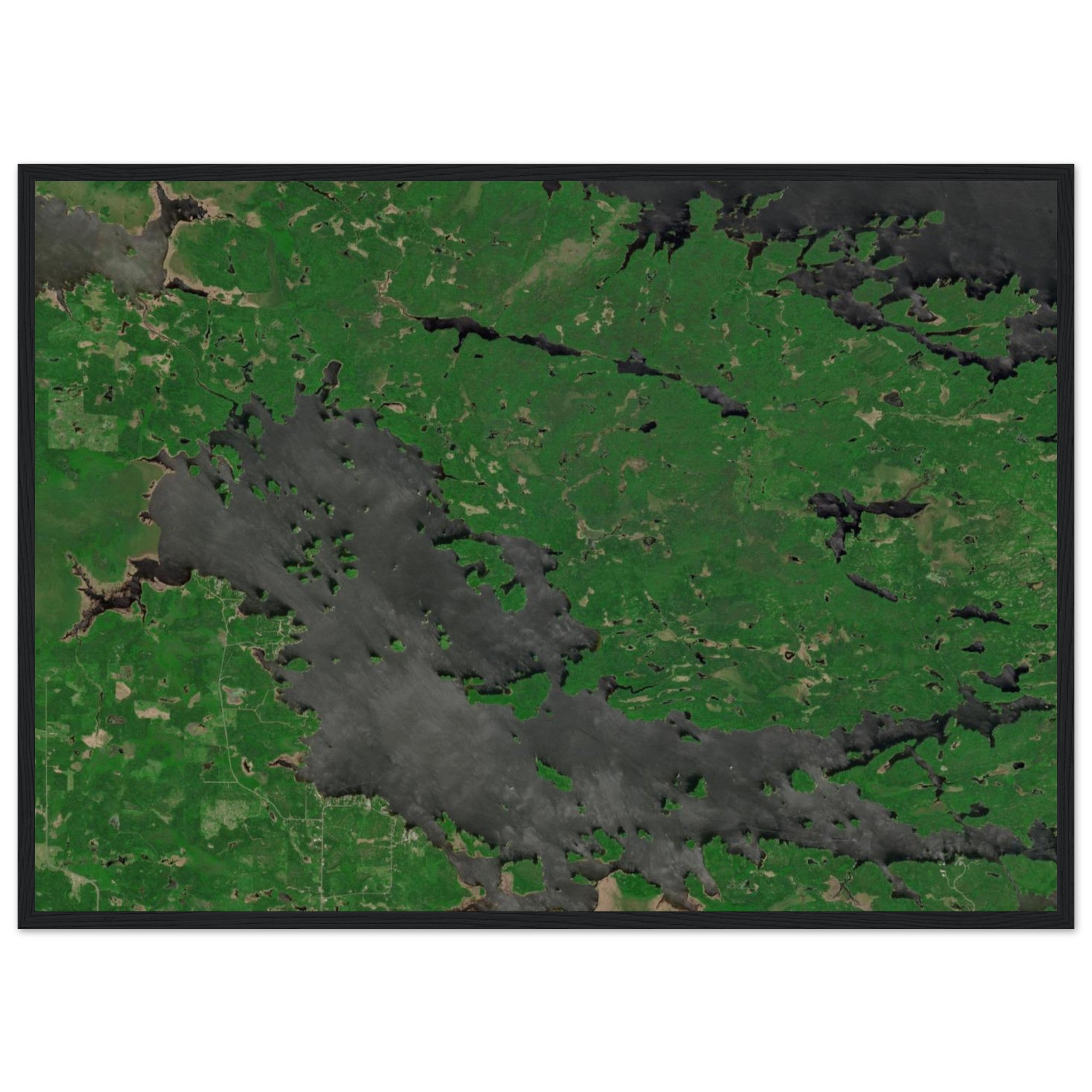 Voyageurs National Park Natural Earth Print - Ink And Atlas