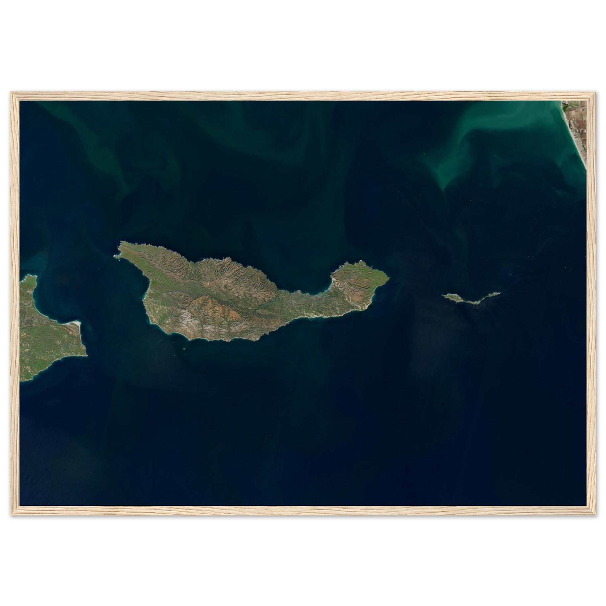 Channel Islands National Park Natural Earth Print - Ink And Atlas