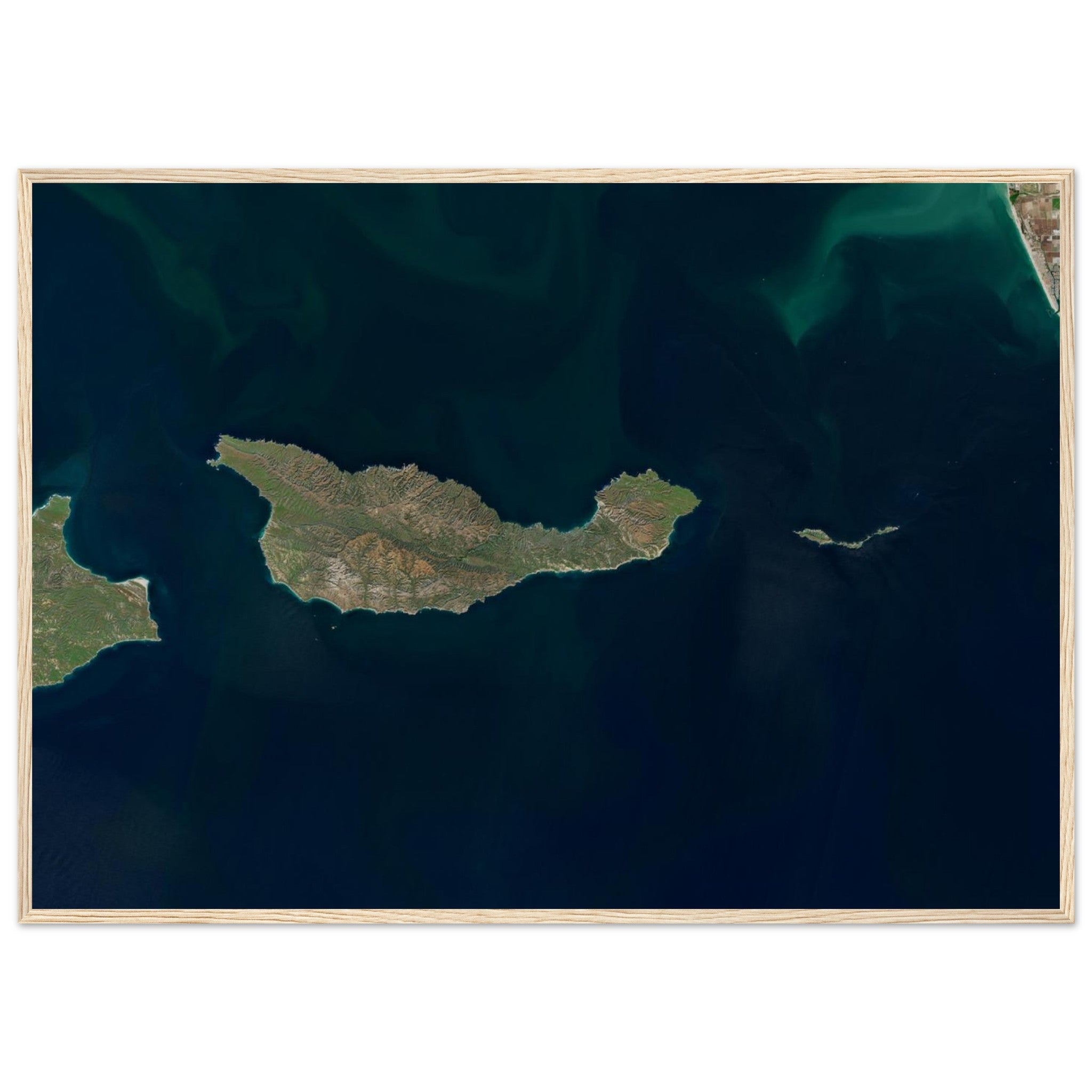 Channel Islands National Park Natural Earth Print - Ink And Atlas