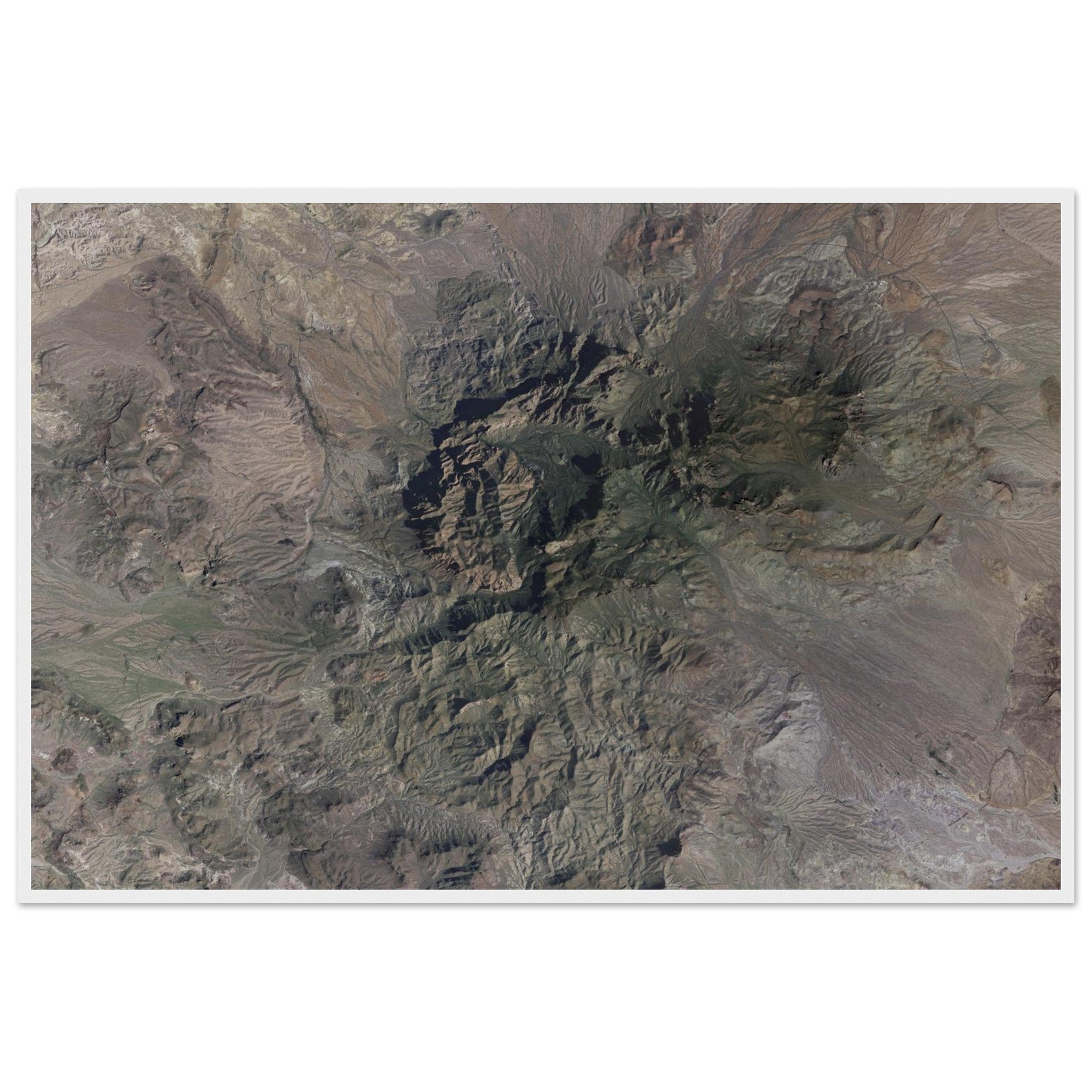 Big Bend National Park Natural Earth Print - Ink And Atlas