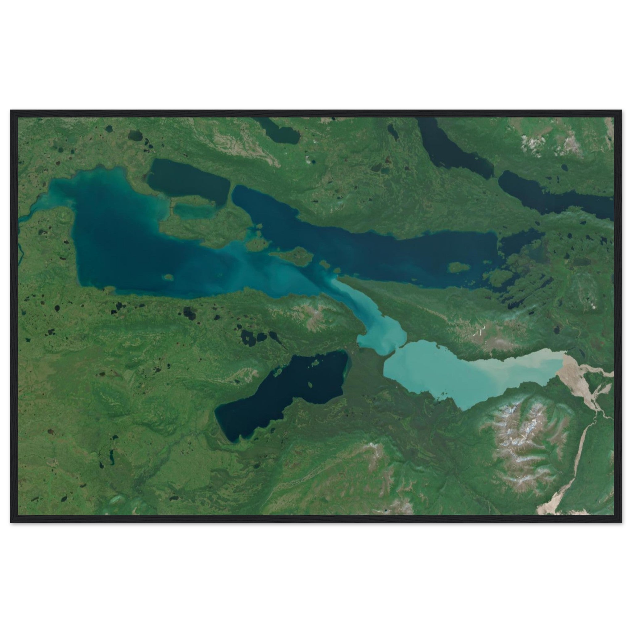Katmai National Park Natural Earth Print - Ink And Atlas