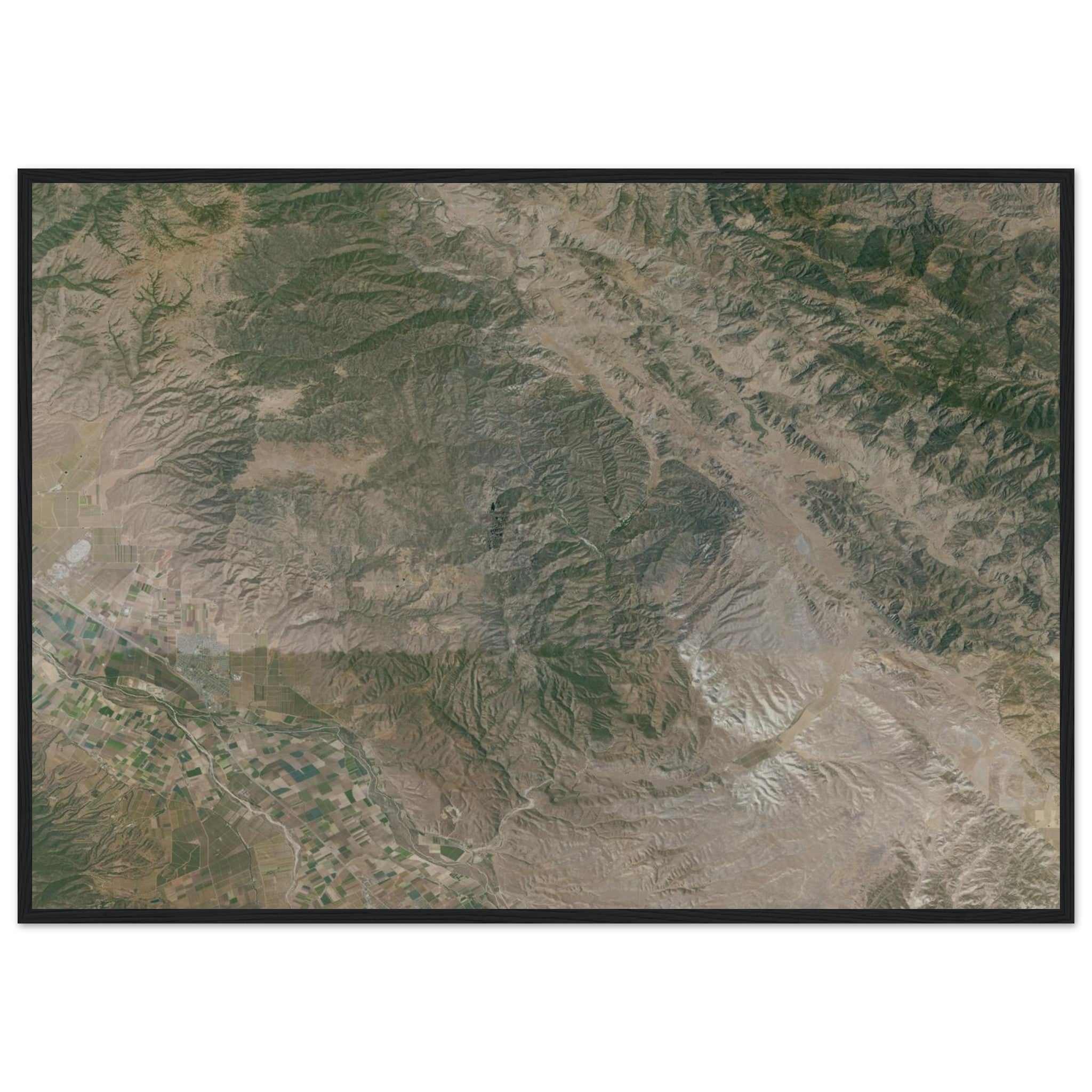 Pinnacles National Park Natural Earth Print - Ink And Atlas