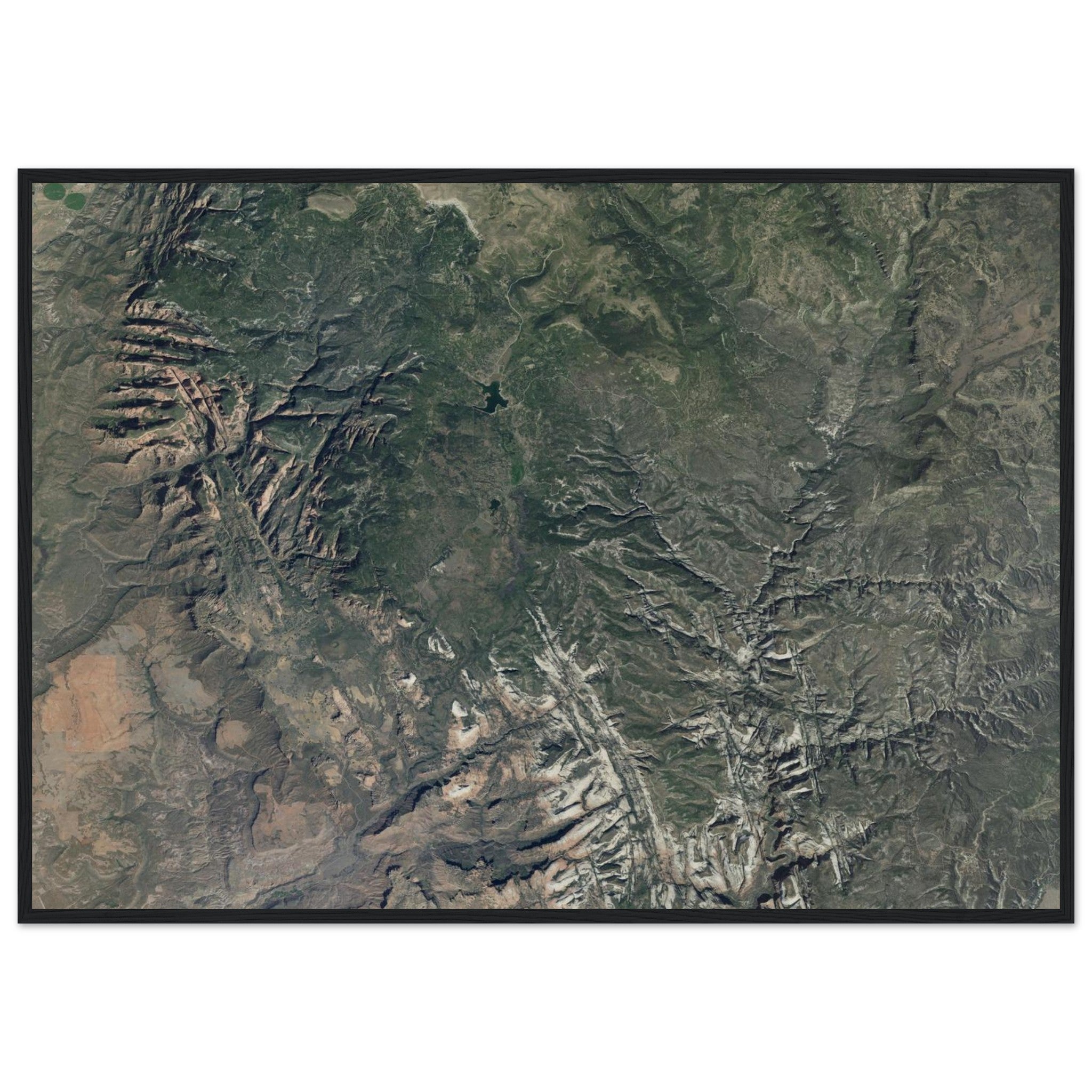 Zion National Park Natural Earth Print - Ink And Atlas