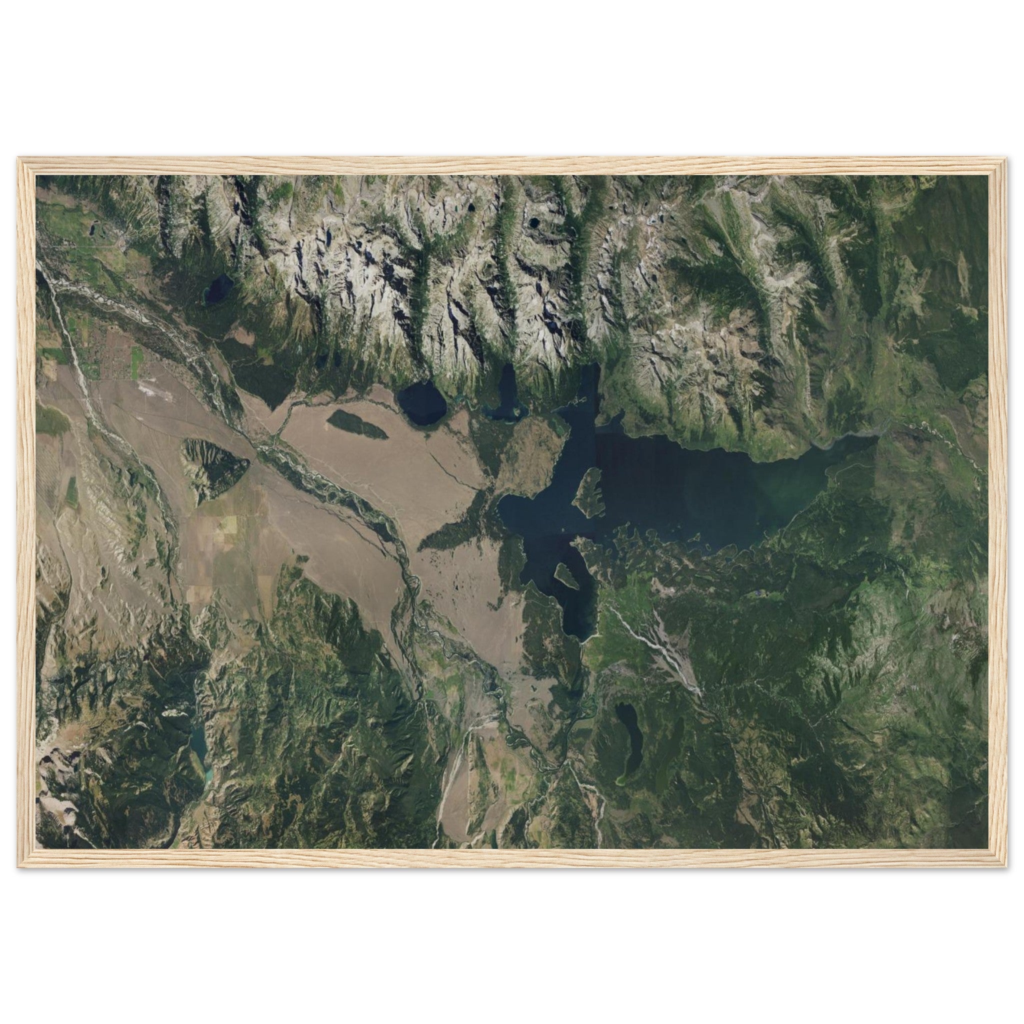 Grand Teton National Park Natural Earth Print - Ink And Atlas