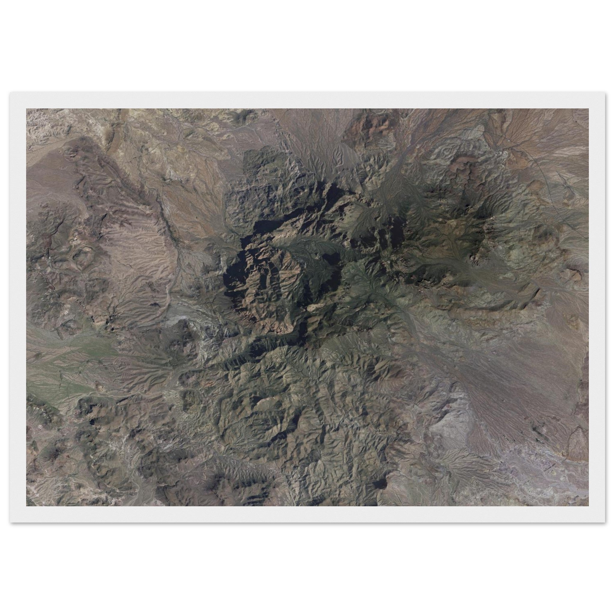 Big Bend National Park Natural Earth Print - Ink And Atlas