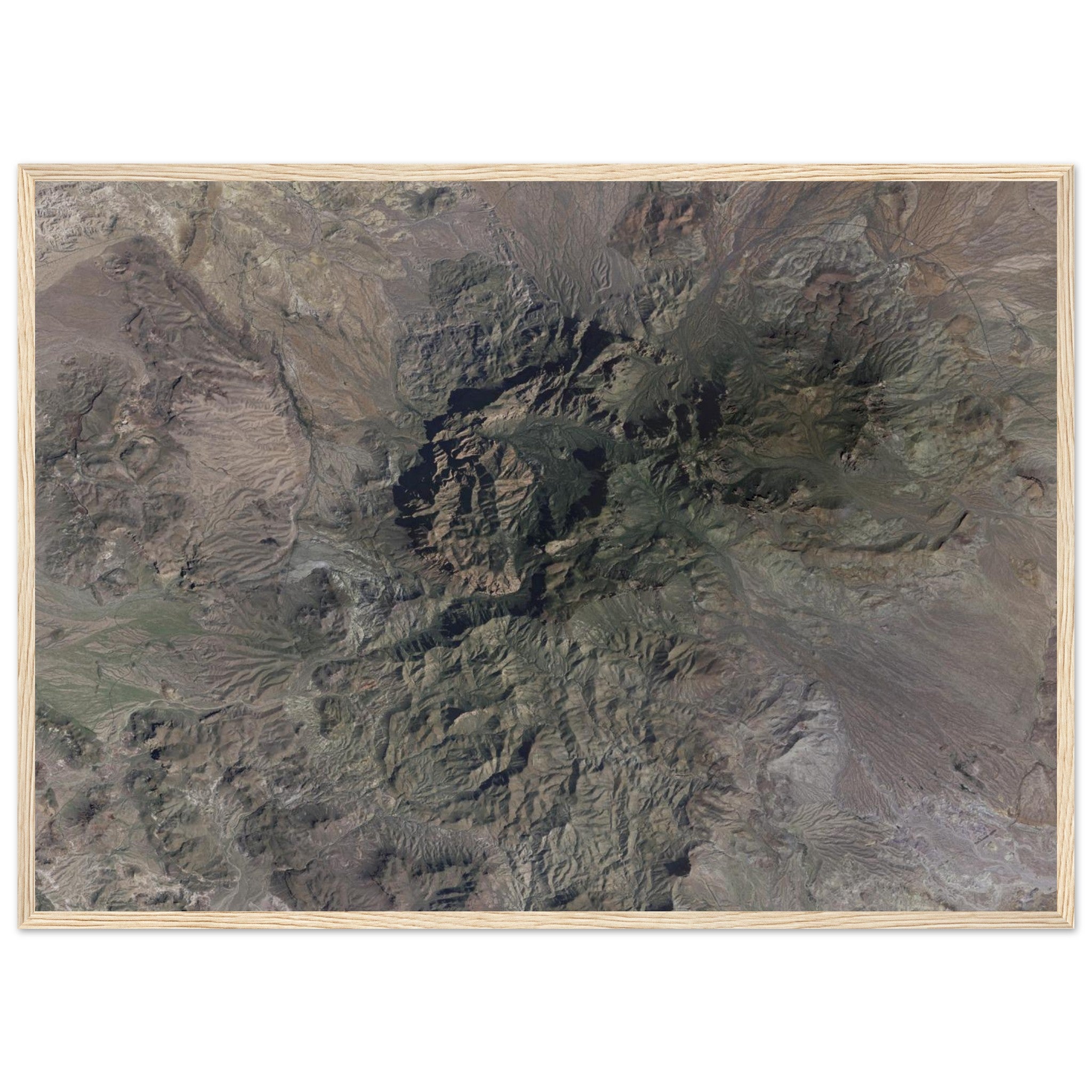 Big Bend National Park Natural Earth Print - Ink And Atlas