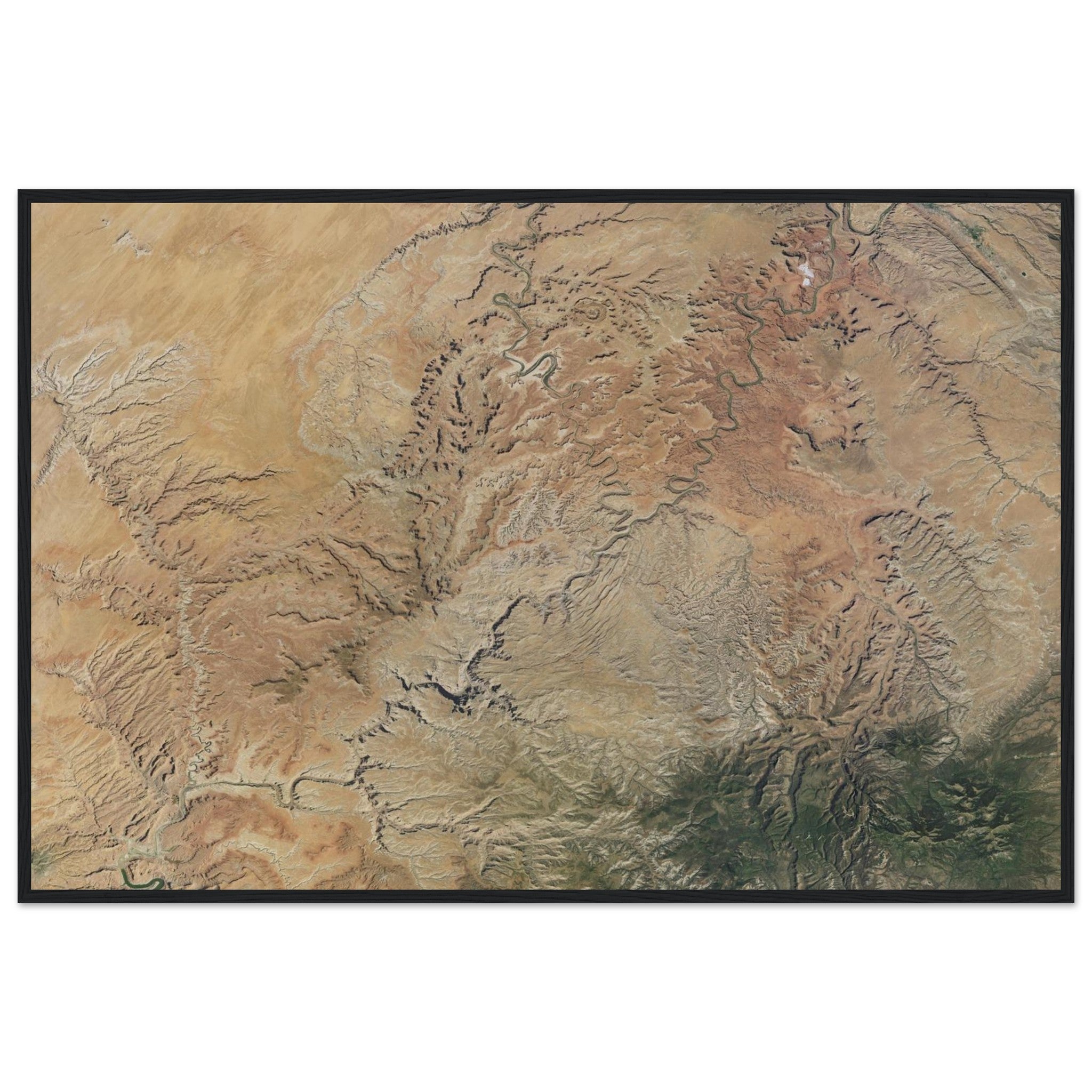 Canyonlands National Park Natural Earth Print - Ink And Atlas