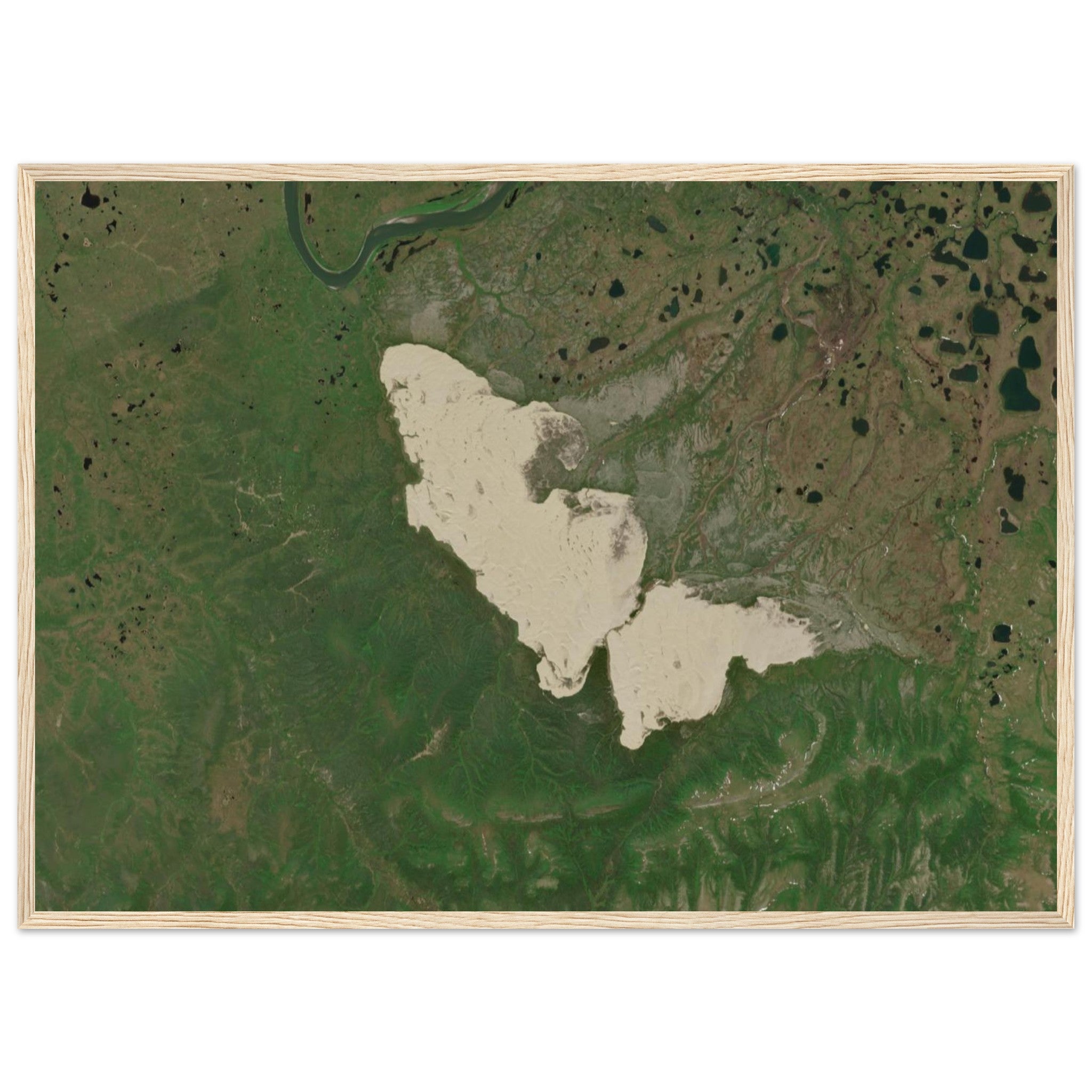Kobuk Valley National Park Natural Earth Print - Ink And Atlas