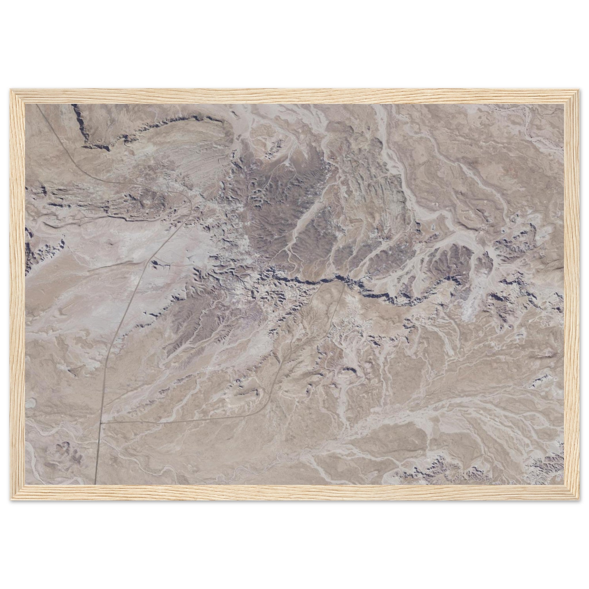 Petrified Forest National Park Natural Earth Print - Ink And Atlas