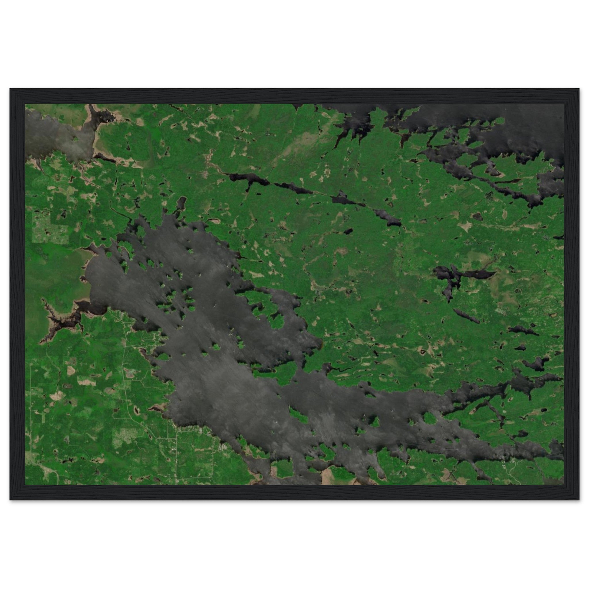 Voyageurs National Park Natural Earth Print - Ink And Atlas