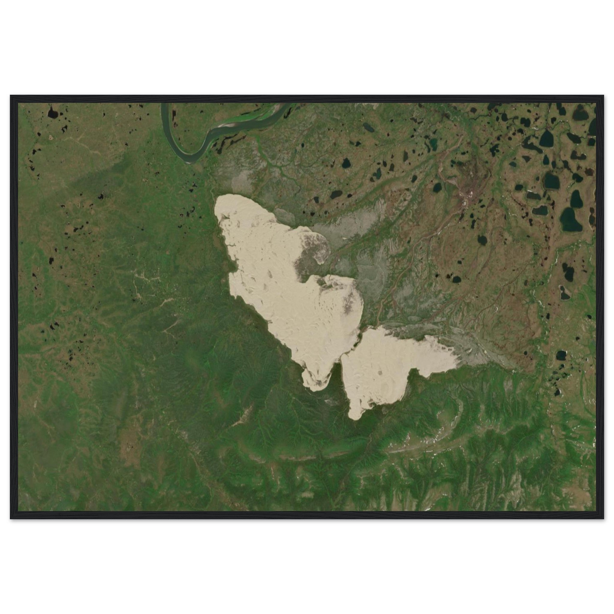 Kobuk Valley National Park Natural Earth Print - Ink And Atlas