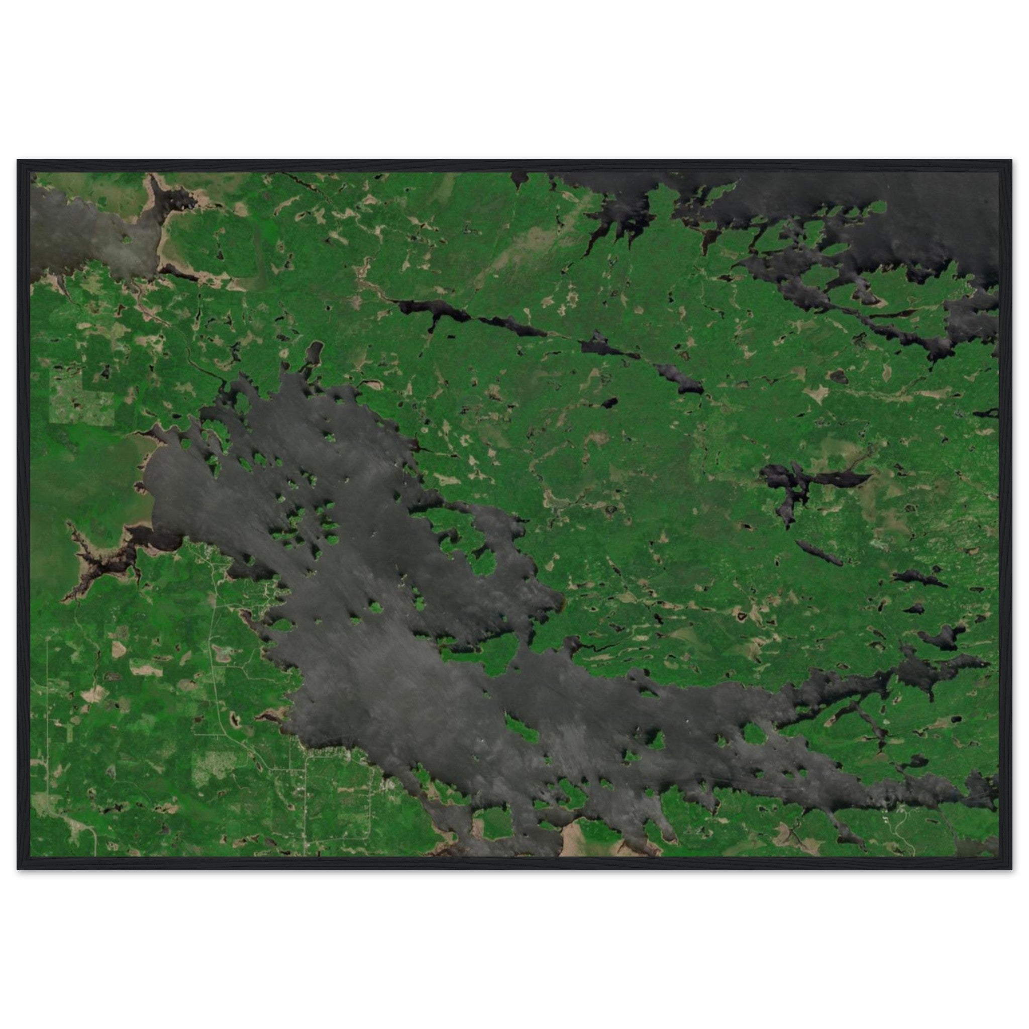 Voyageurs National Park Natural Earth Print - Ink And Atlas