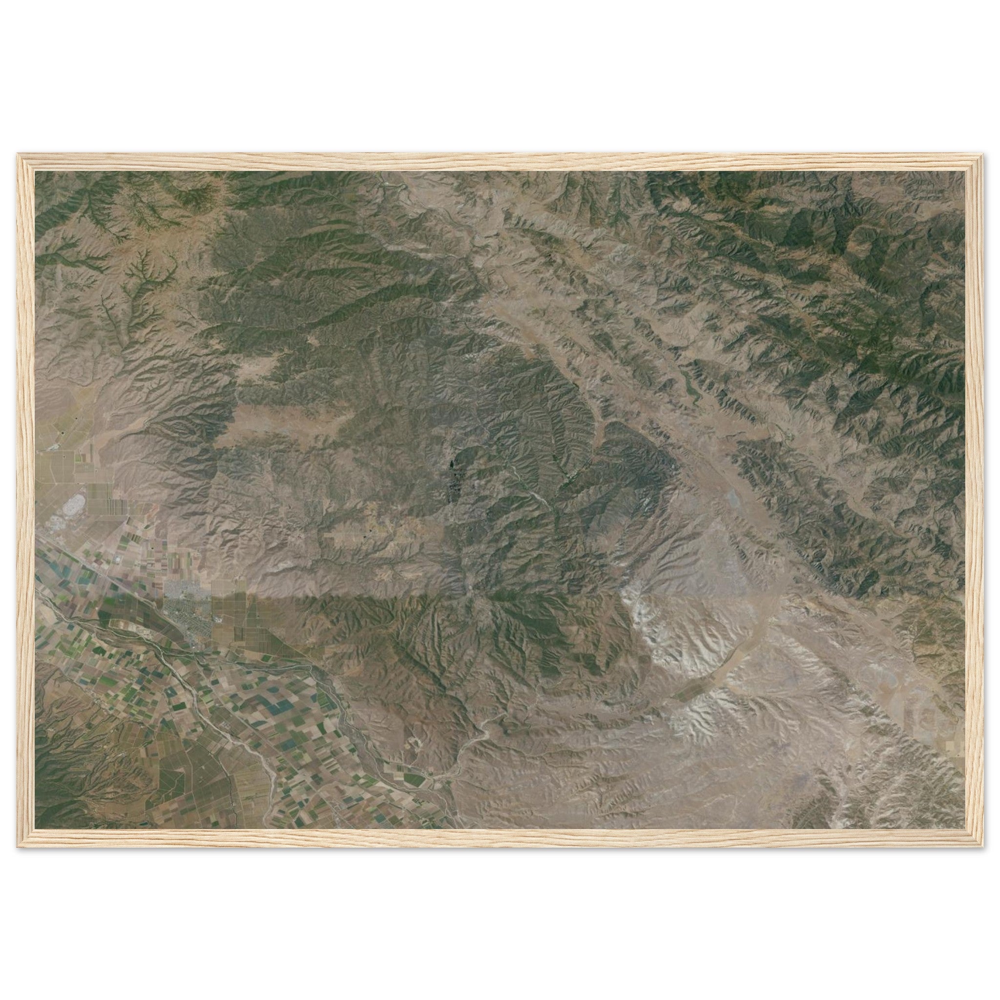 Pinnacles National Park Natural Earth Print - Ink And Atlas