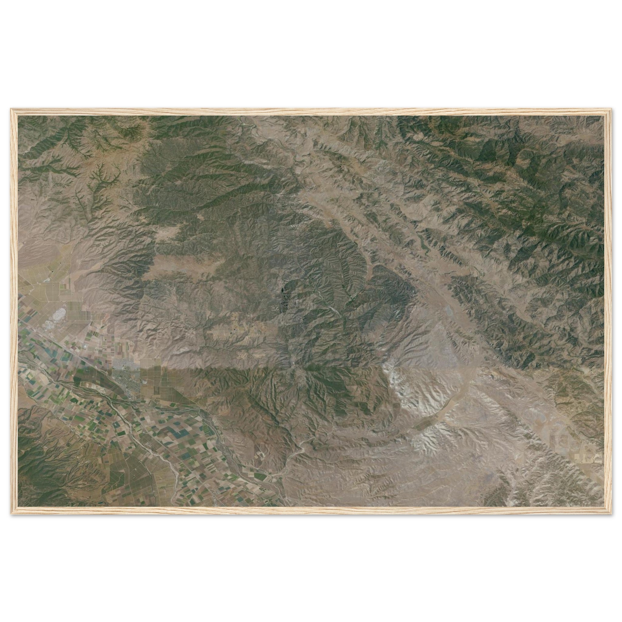 Pinnacles National Park Natural Earth Print - Ink And Atlas