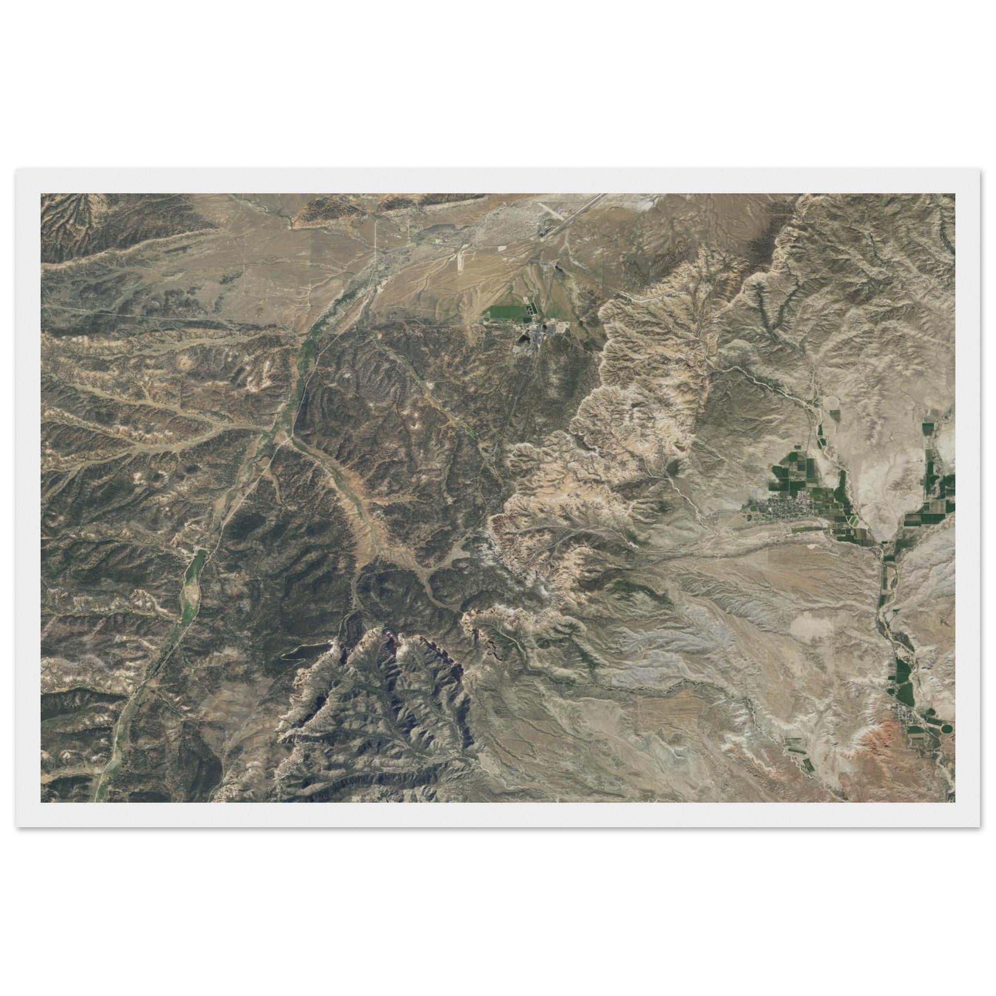 Bryce Canyon National Park Natural Earth Print - Ink And Atlas